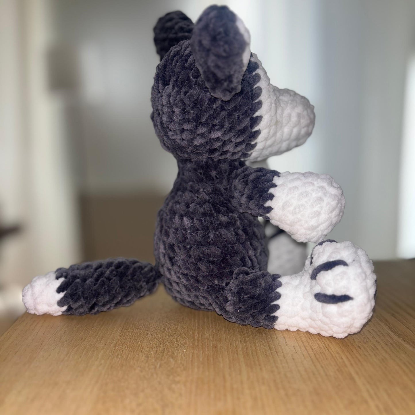 Husky Amigurumi Crochet Pattern Cute DIY Dog Plush Tutorial