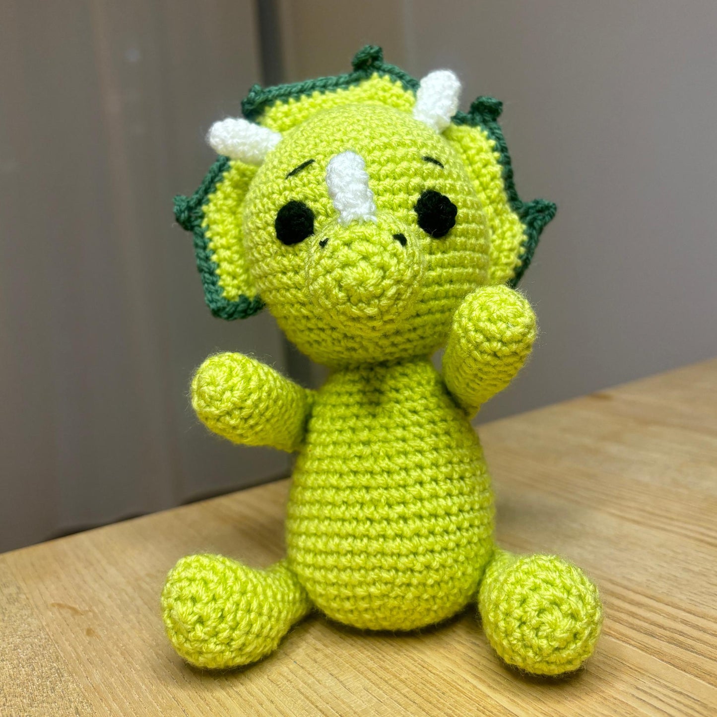 Step by Step Triceratops Amigurumi Tutorial - Make Your Own Dino Friend!