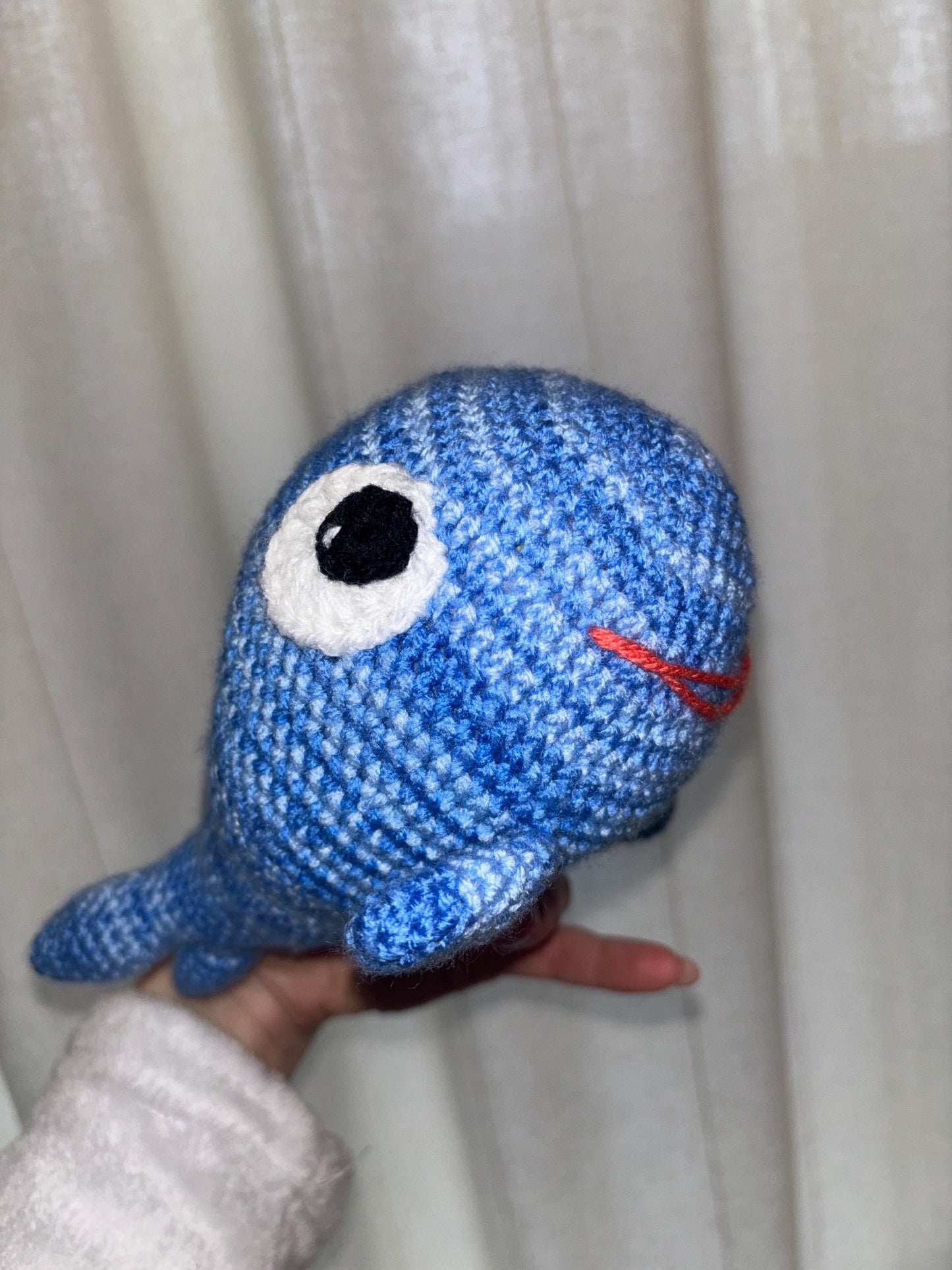 Whale Crochet Pattern PDF โ Cute Amigurumi Sea Animal Plush โ Beginner Friendly Crochet Toy โ Stuffed Whale Tutorial โ DIY Gift