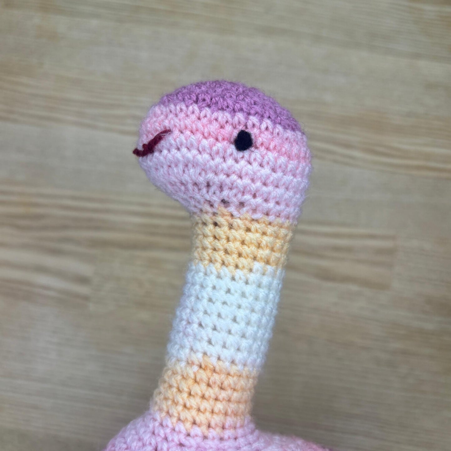Cute Brontosaurus Amigurumi Dinosaur Crochet Pattern - Beginner Friendly