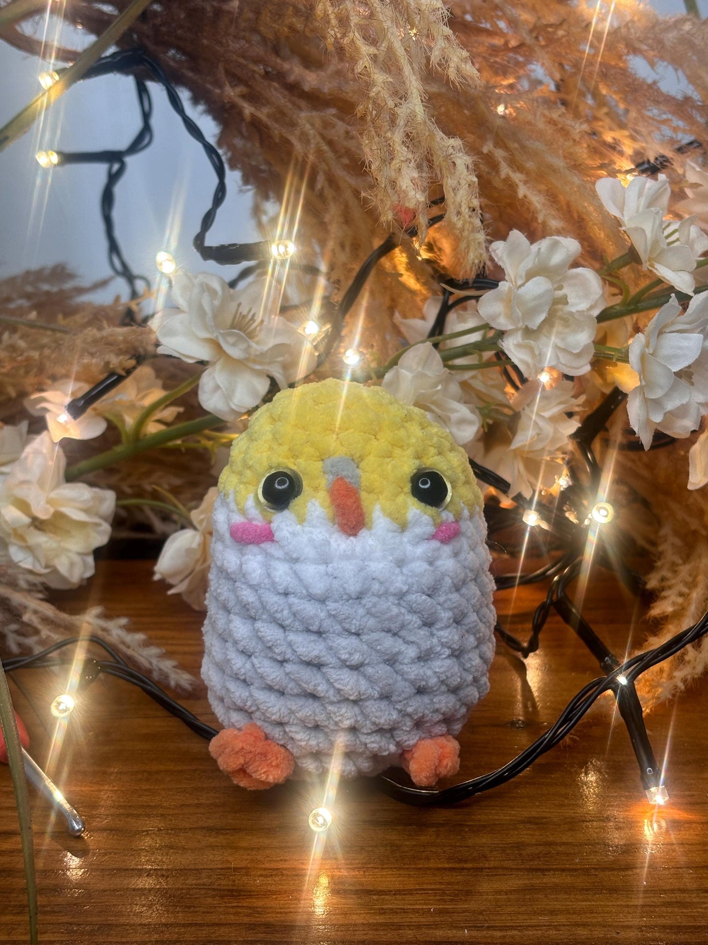Mini Budgie Crochet Pattern โ No Sew Amigurumi Bird PDF โ Cute Parakeet Plushie โ Beginner-Friendly Crochet Toy โ Kawaii Bird Pattern