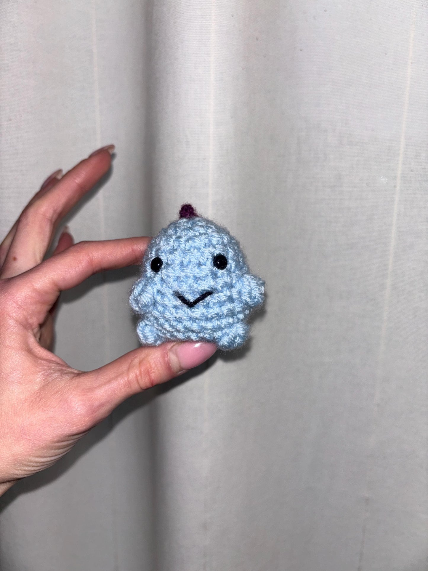 Adorable Mini Blue Dino Crochet Pattern | Easy & Beginner-Friendly Amigurumi Plushie