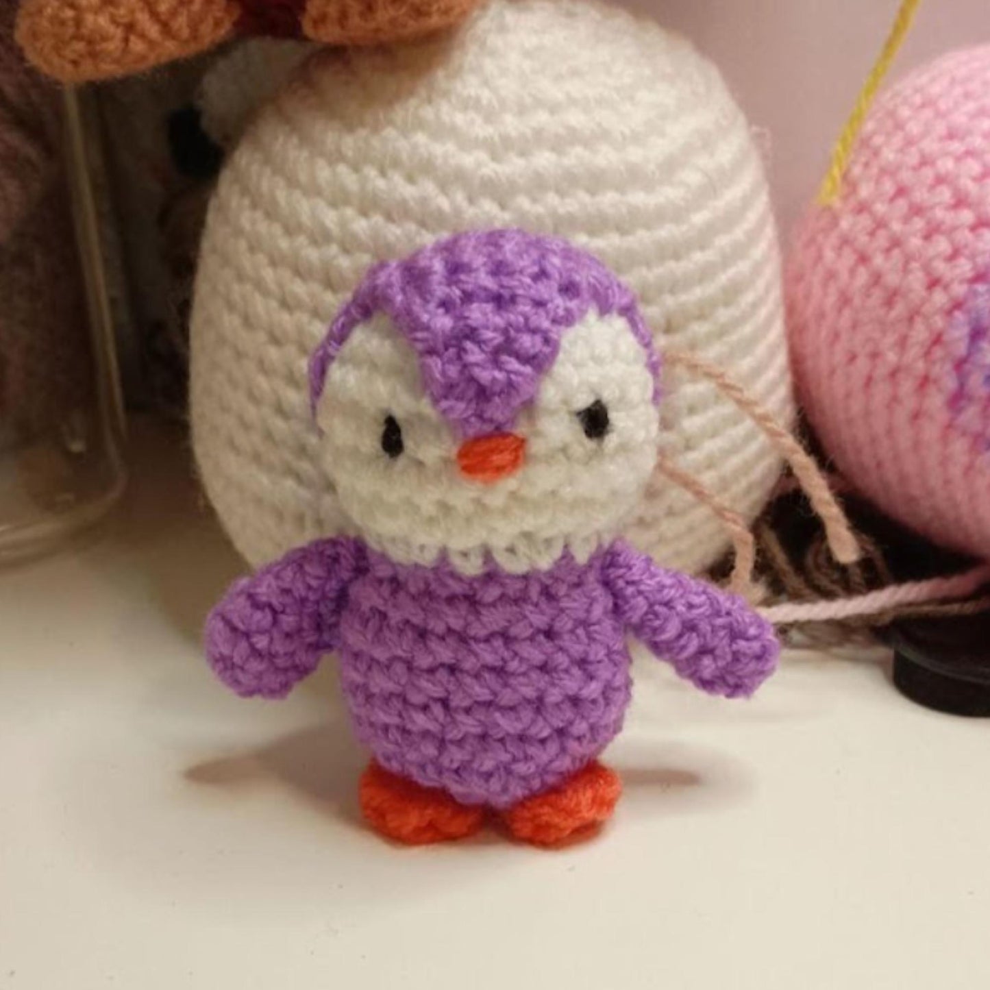 Mini Amigurumi Penguin - Beginner-Friendly Crochet Pattern - Adorable Tiny Plush