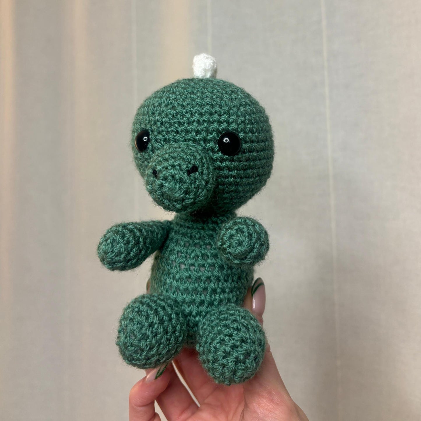 Dinosaur Crochet Pattern - Amigurumi for beginners - Easy step by step