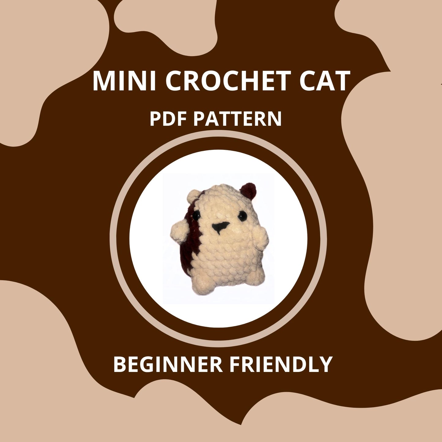 Beginner-Friendly Mini Cat Crochet Pattern - Instant PDF Download - Meow-tastic Project!