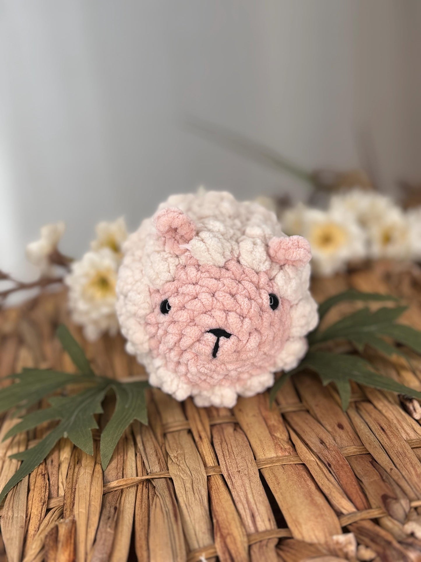 No Sew Sheep Crochet Pattern | Amigurumi Plushie PDF Tutorial | Easy Beginner Friendly Farm Animal Crochet Pattern