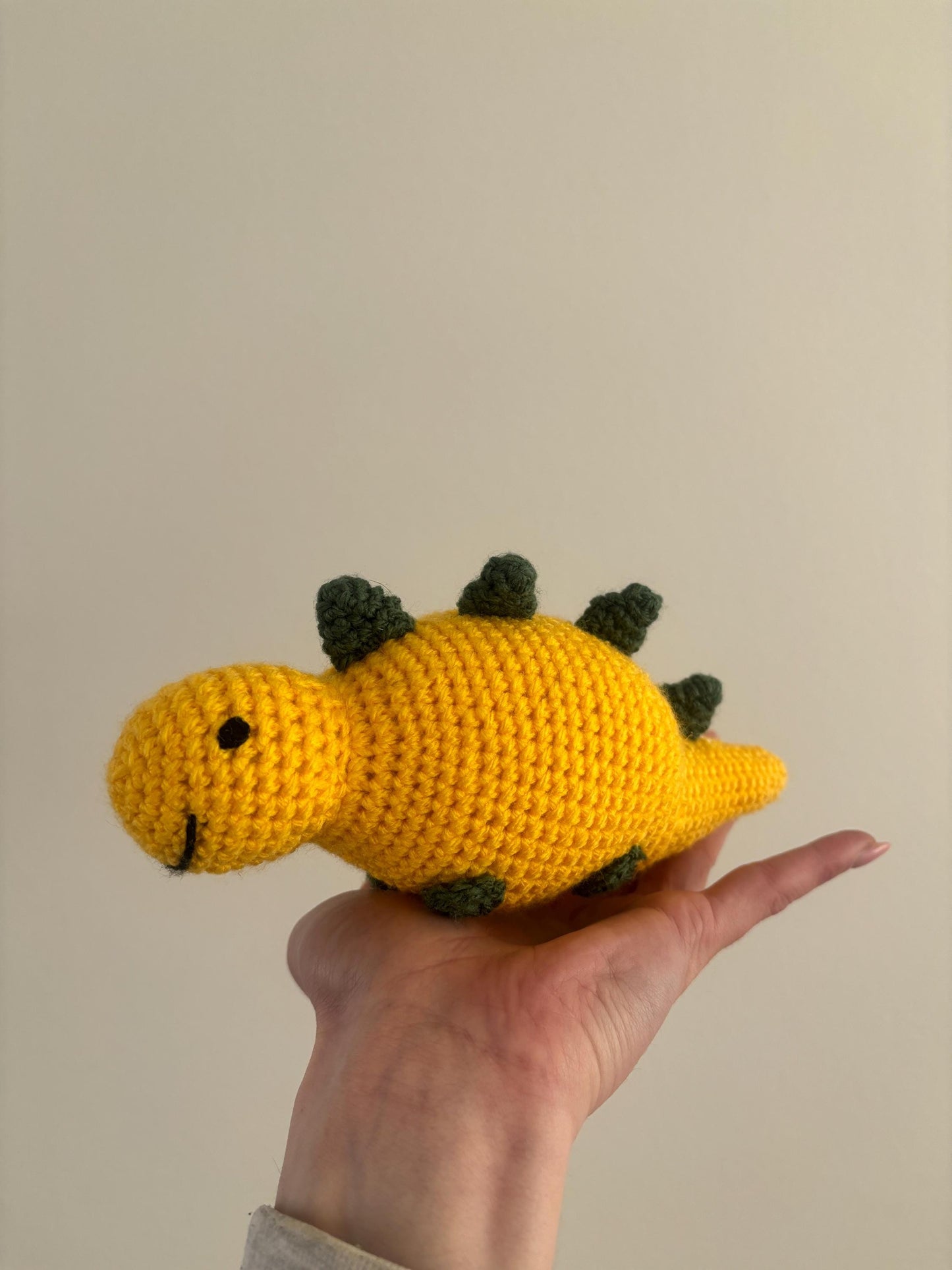 Easy Amigurumi Dino: Step-by-Step Crochet Guide - Digital Pattern