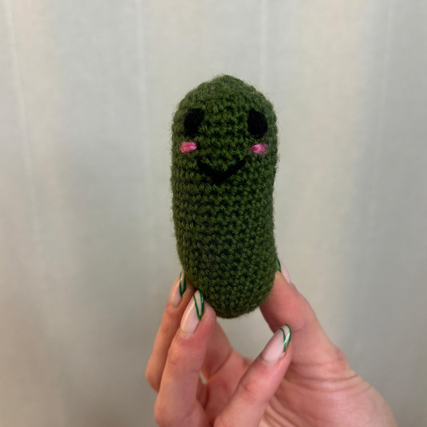 Pickle Crochet Pattern - Easy Crochet Pattern - Beginner Friendly - Food Crochet Pattern