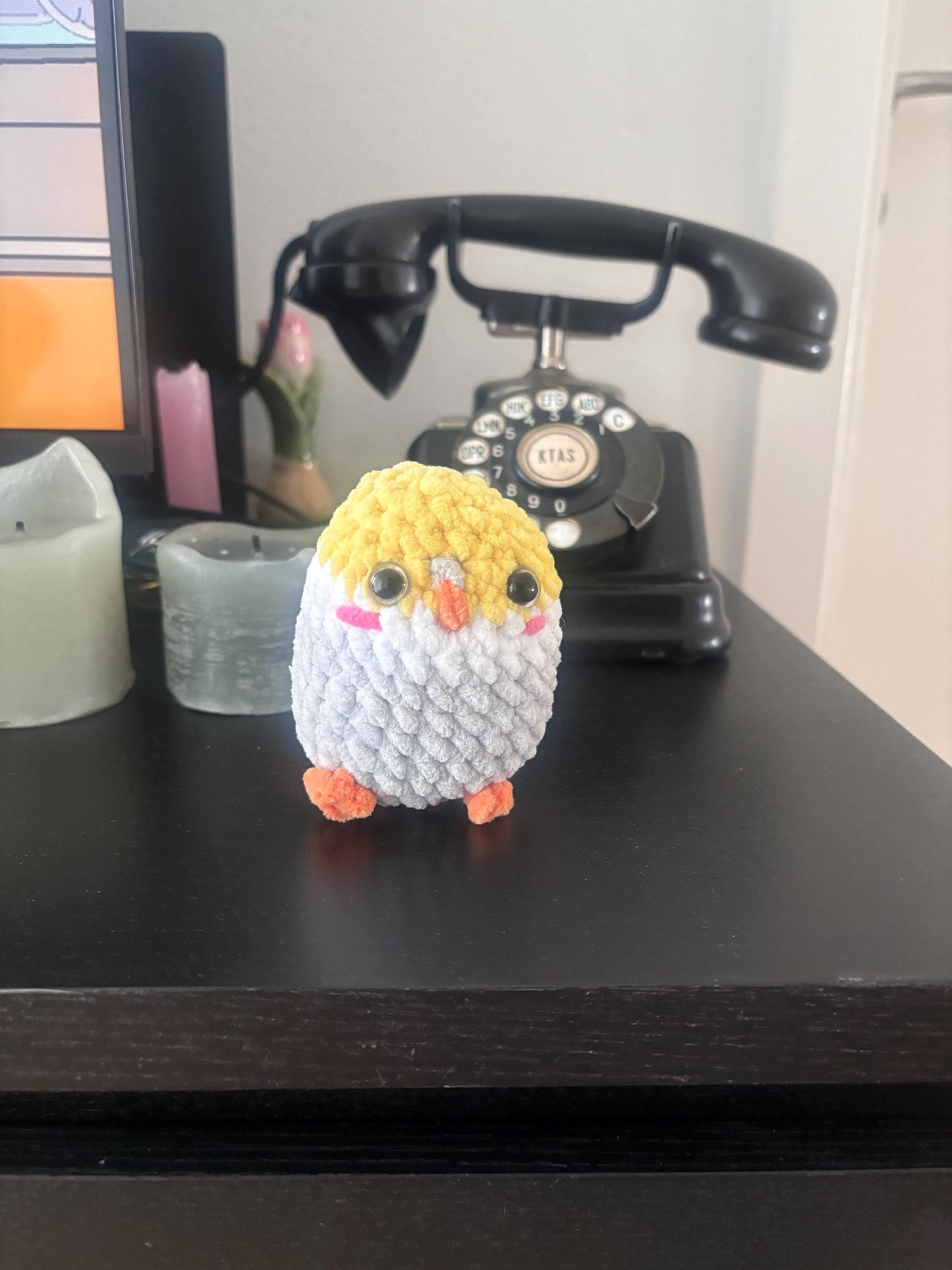 Mini Budgie Crochet Pattern โ No Sew Amigurumi Bird PDF โ Cute Parakeet Plushie โ Beginner-Friendly Crochet Toy โ Kawaii Bird Pattern