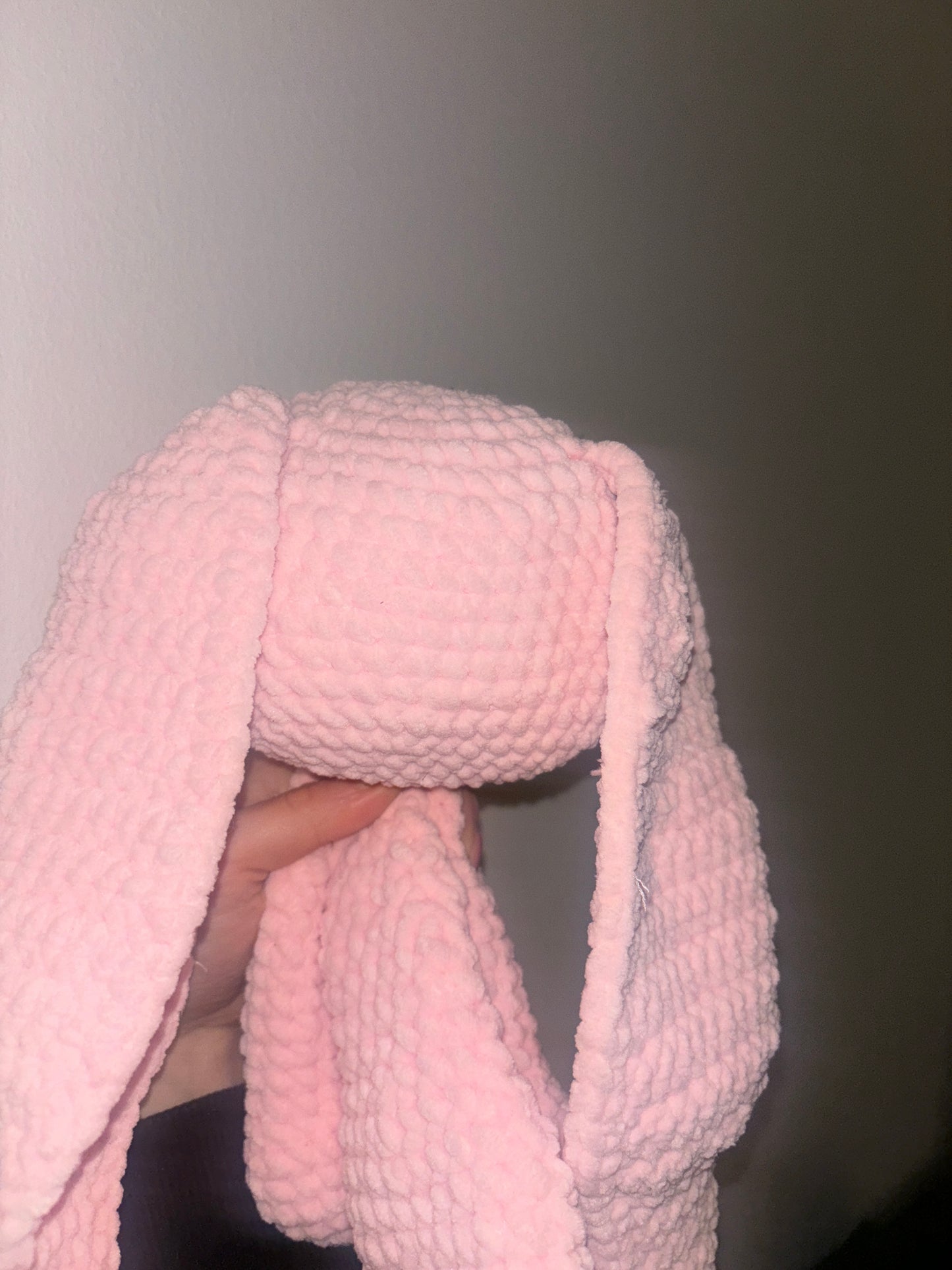 Bunny Snuggler Crochet Pattern – Baby Lovey Amigurumi PDF
