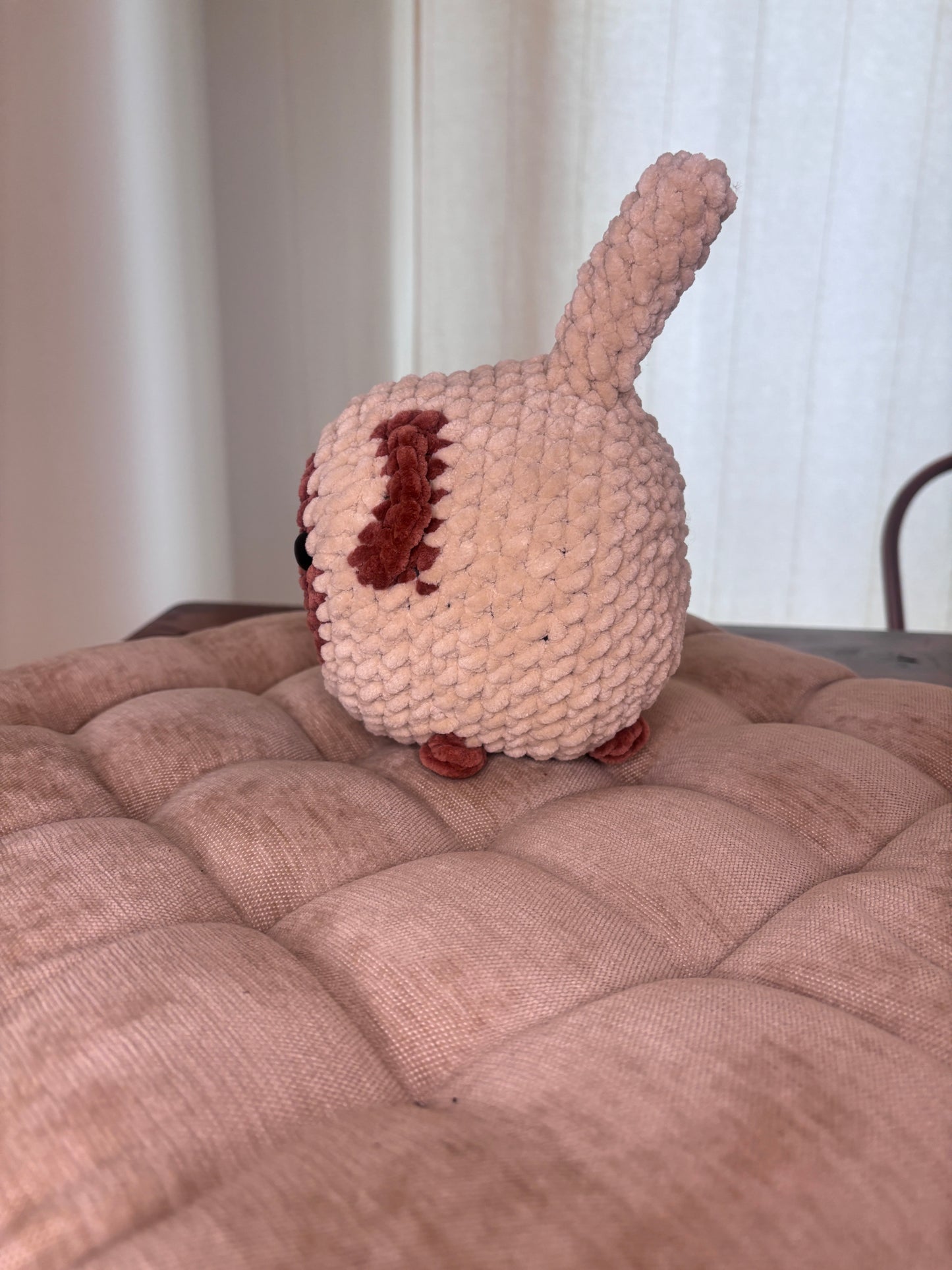Loaf Cat Crochet Pattern – Himalayan (No Sew)