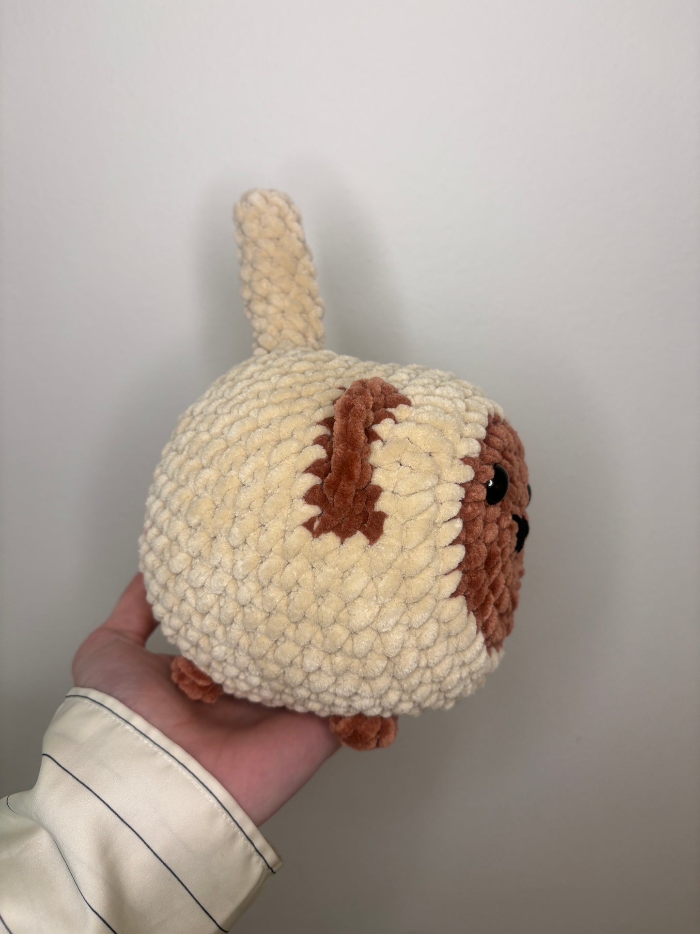 Loaf Cat Crochet Pattern – Himalayan (No Sew)