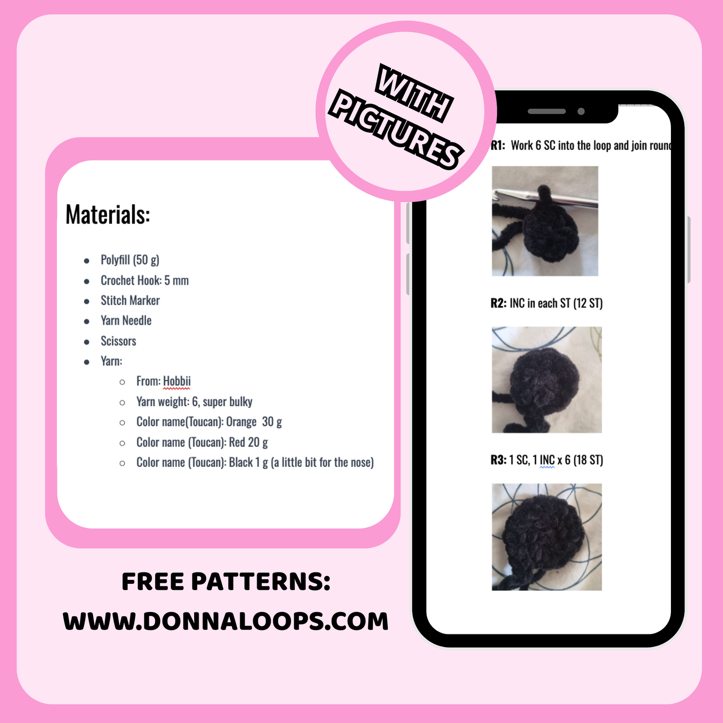 Loaf Cat Crochet Pattern – Himalayan (No Sew)
