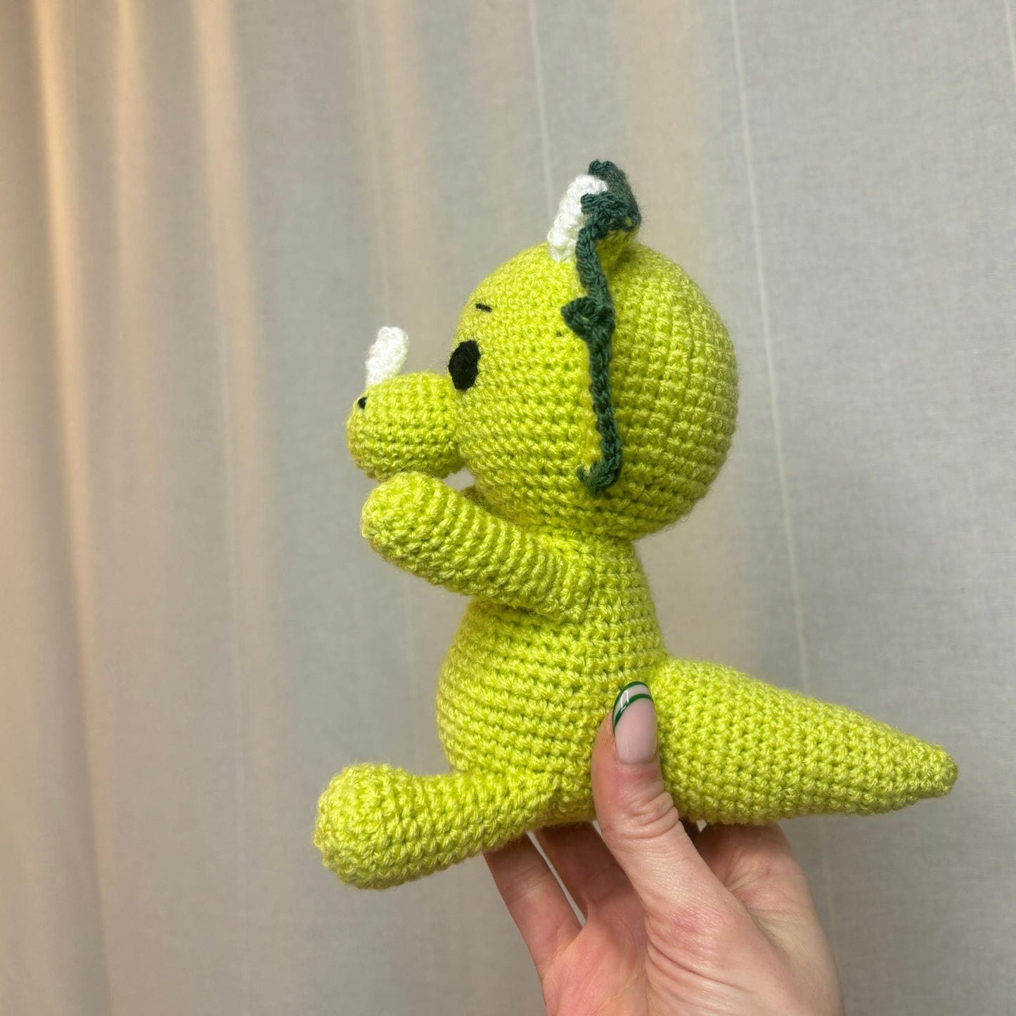 Step by Step Triceratops Amigurumi Tutorial - Make Your Own Dino Friend!