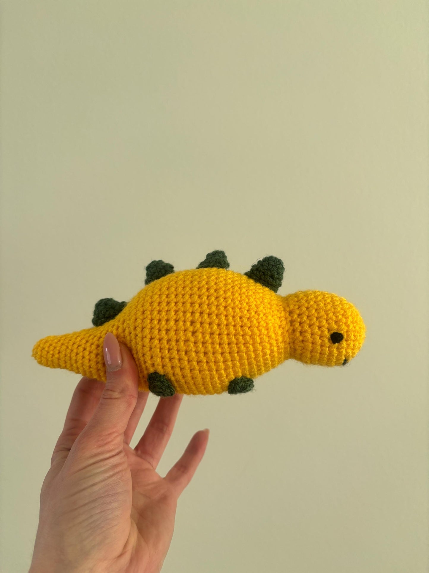 Easy Amigurumi Dino: Step-by-Step Crochet Guide - Digital Pattern