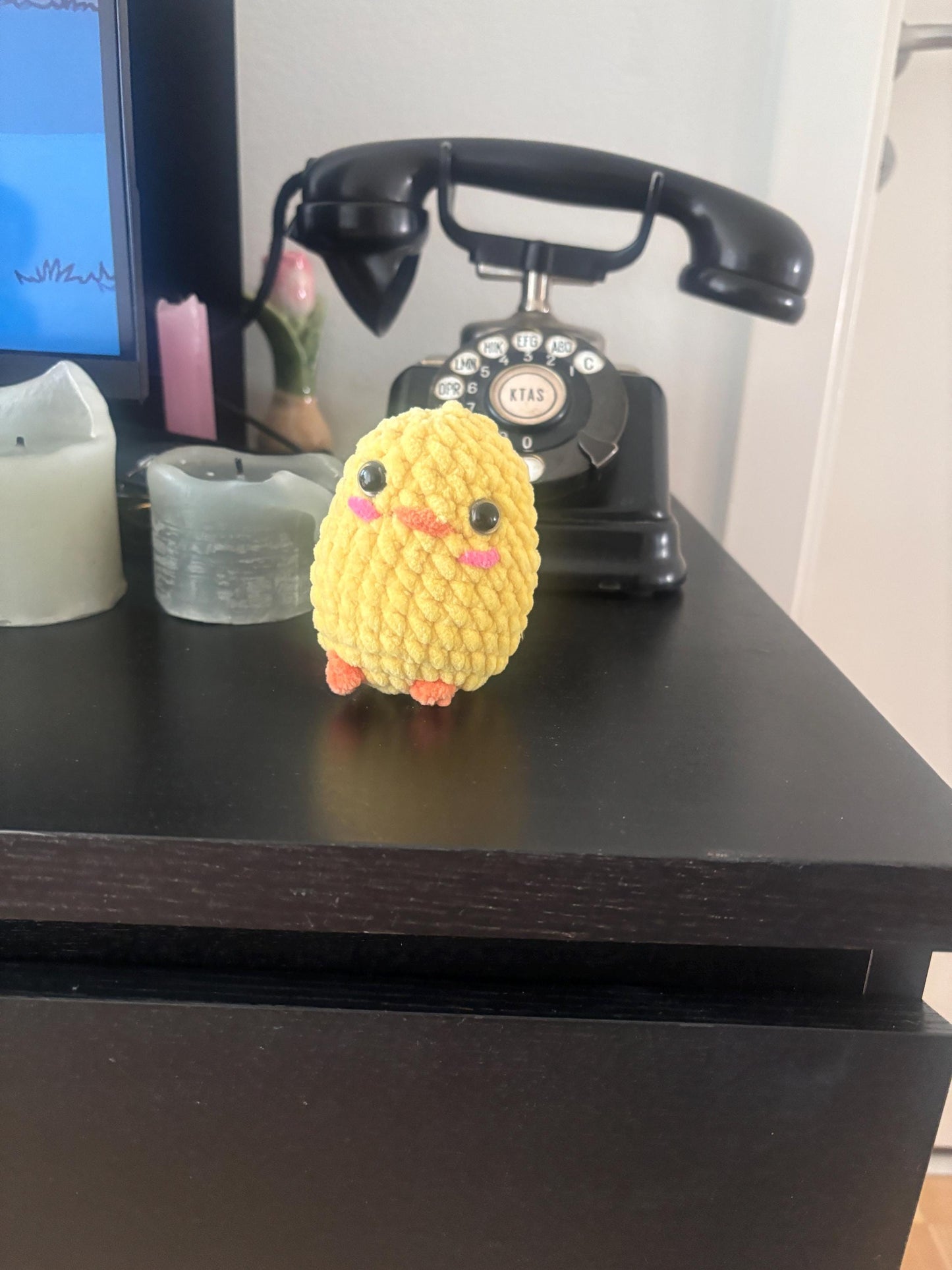 Mini No-Sew Duck Crochet Pattern – Cute Amigurumi Chick PDF, Beginner-Friendly Plushie, Easy DIY Yellow Duck Toy, Kawaii Decor Gift Idea