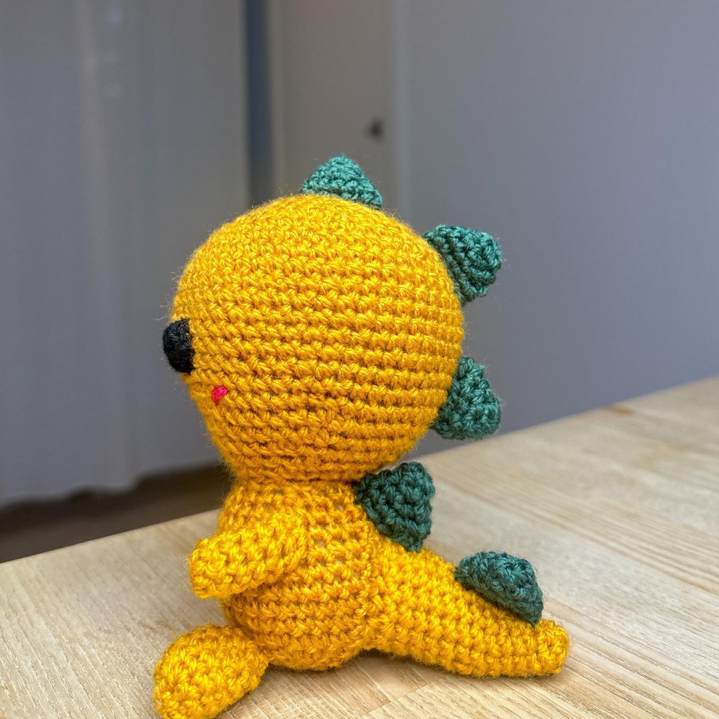 Cute Amigurumi Dinosaur Crochet Pattern โ Easy Beginner PDF Plushie Toy