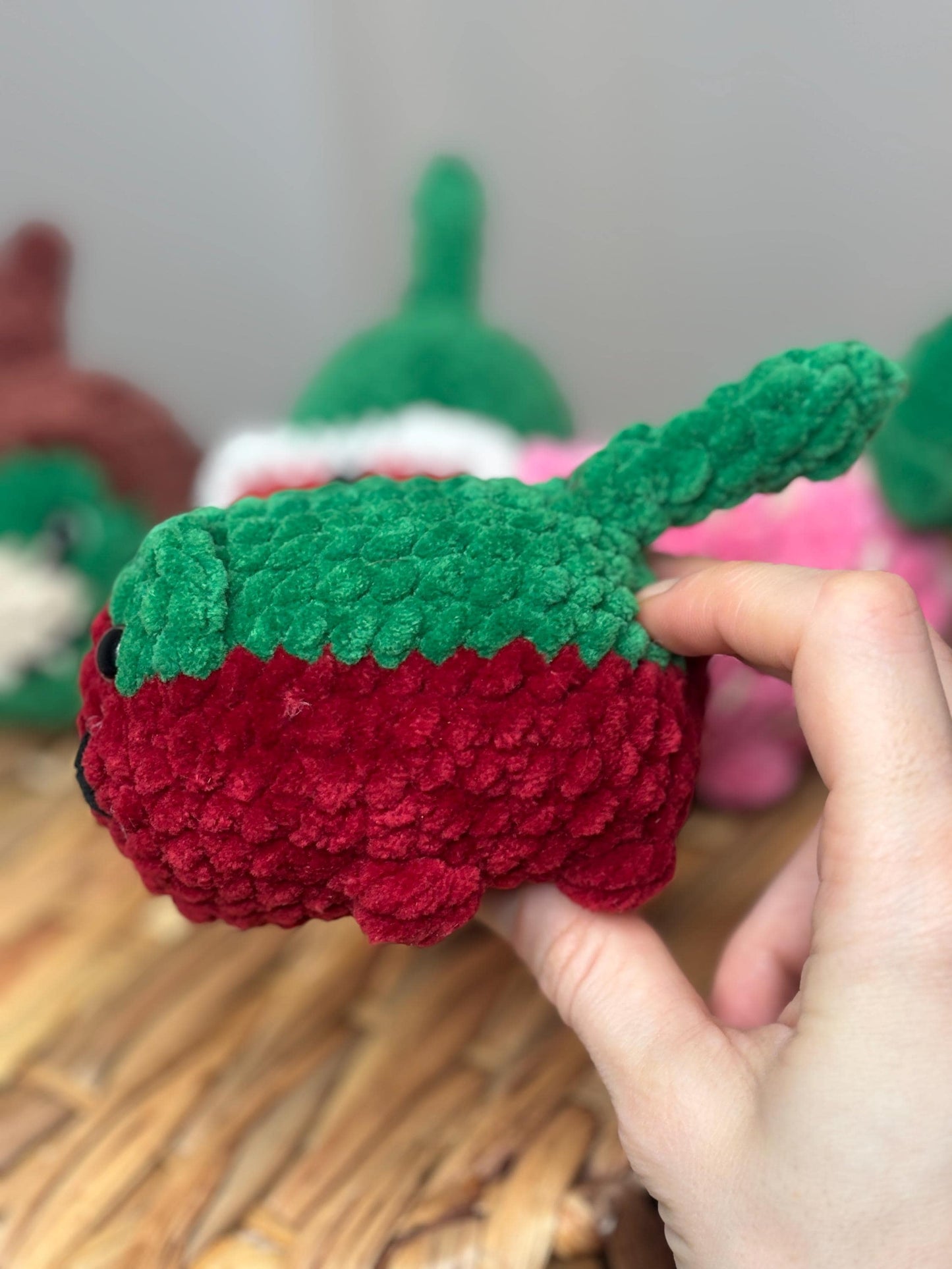 No Sew Tomato Loaf Cat Crochet Pattern β Cute Kawaii Amigurumi Plushie β Easy Beginner Cat Tutorial β Food Crochet Plush Pattern