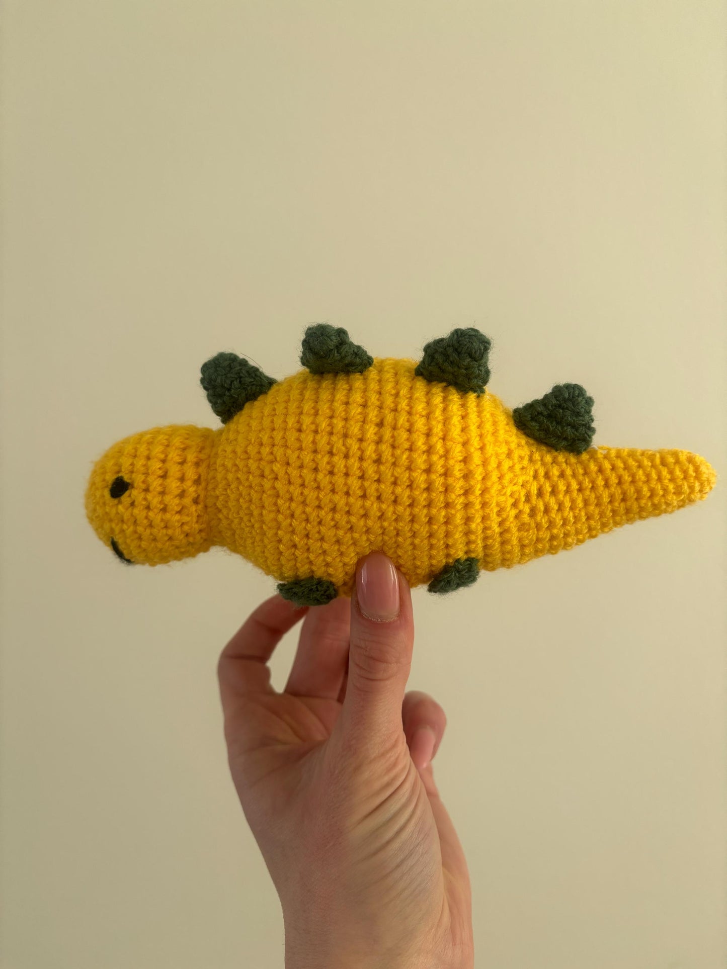 Easy Amigurumi Dino: Step-by-Step Crochet Guide - Digital Pattern
