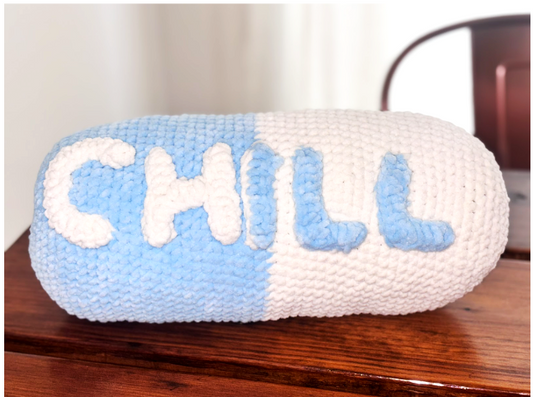 Free Chill Pill Crochet Pattern (with Step-by-Step Video Tutorial)