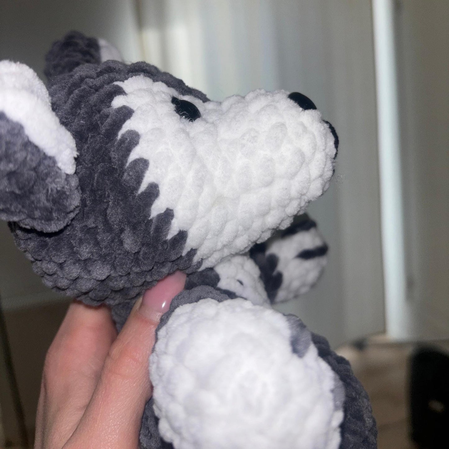 Husky Amigurumi Crochet Pattern Cute DIY Dog Plush Tutorial