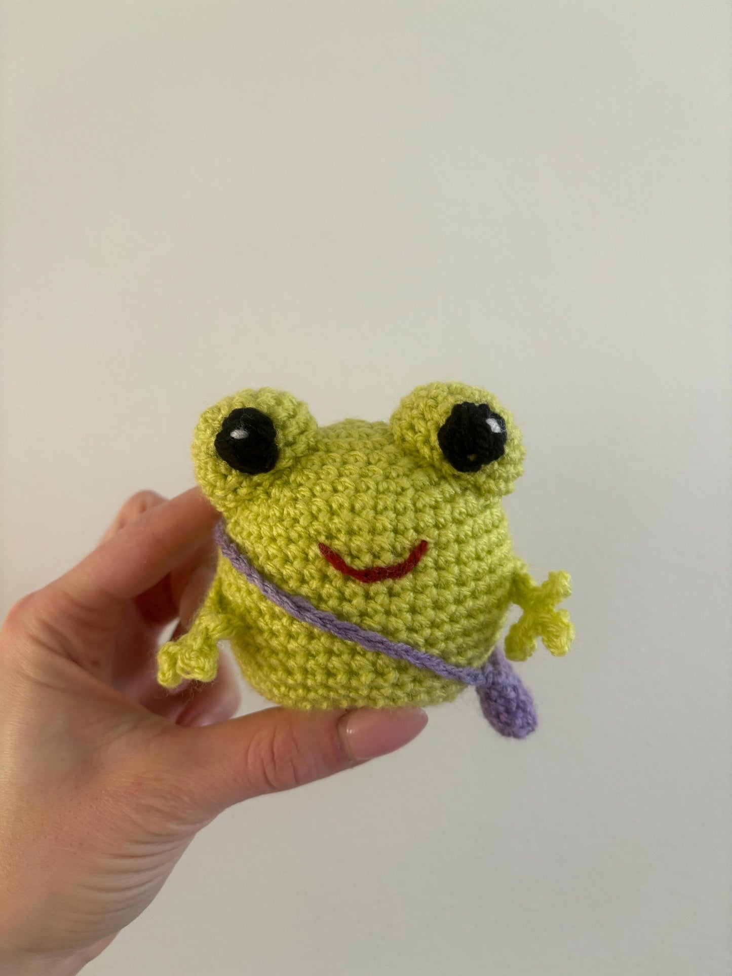 Cute Crochet Frog Plushie - Easy-to-Follow Tutorial Included - Instant Download