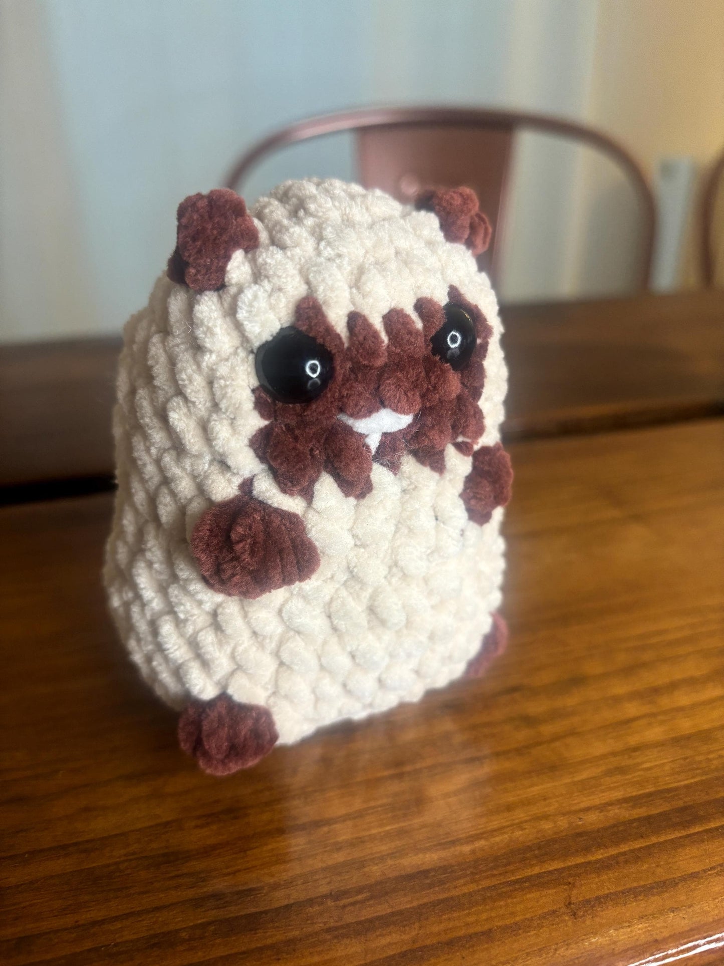 No-Sew Fluffy Himalayan Cat Crochet Pattern – Amigurumi PDF