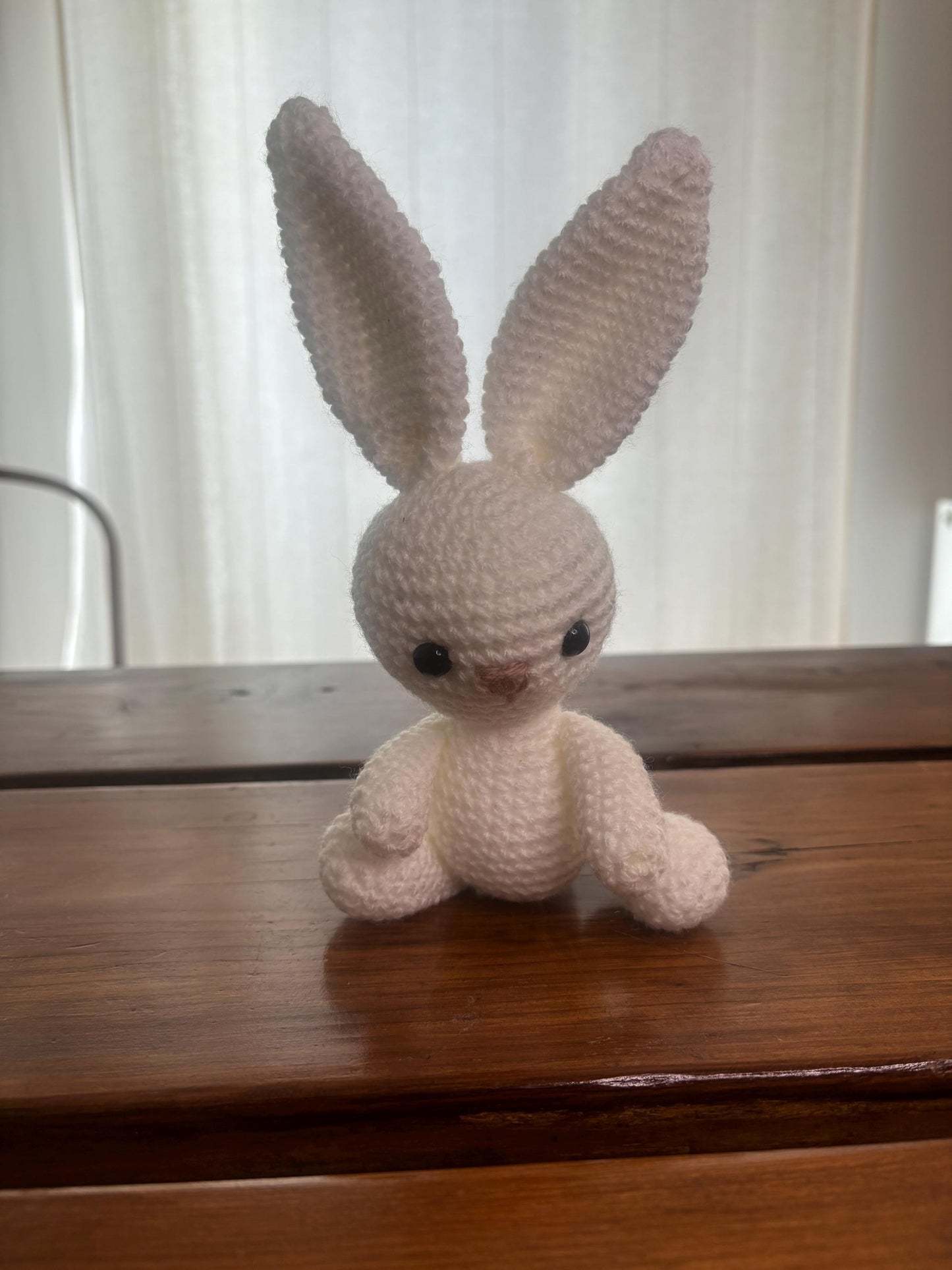 Cute Bunny Crochet Pattern – Amigurumi Bunny Plush – Bunny Doll PDF Tutorial – Low Sew Pattern