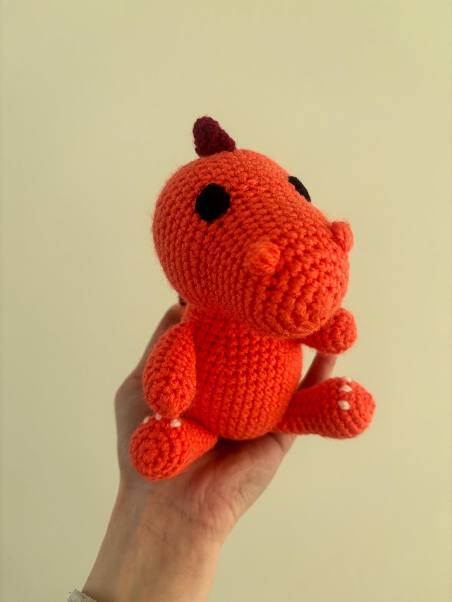 Easy T-Rex Amigurumi PDF - Crochet Dinosaur Pattern - Perfect for Beginner Crocheters!