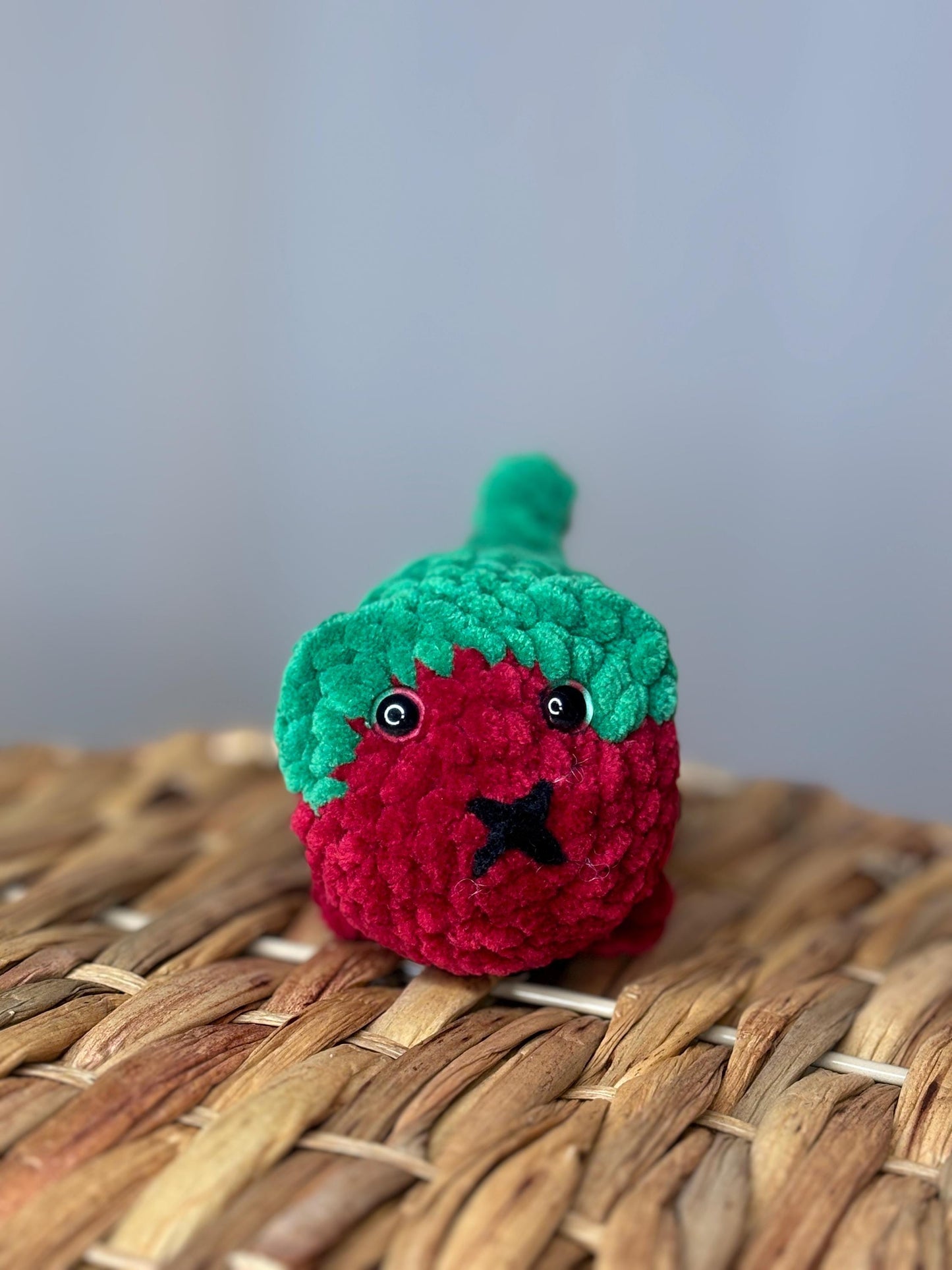 No Sew Tomato Loaf Cat Crochet Pattern – Cute Kawaii Amigurumi Plushie – Easy Beginner Cat Tutorial – Food Crochet Plush Pattern