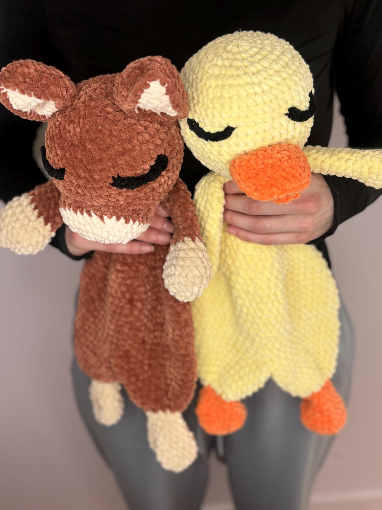 2 in 1 Donkey & Duck Amigurumi Snuggler Crochet Pattern | Crochet Animals | Donkey Plush Pattern | Best Selling Crochet Pattern