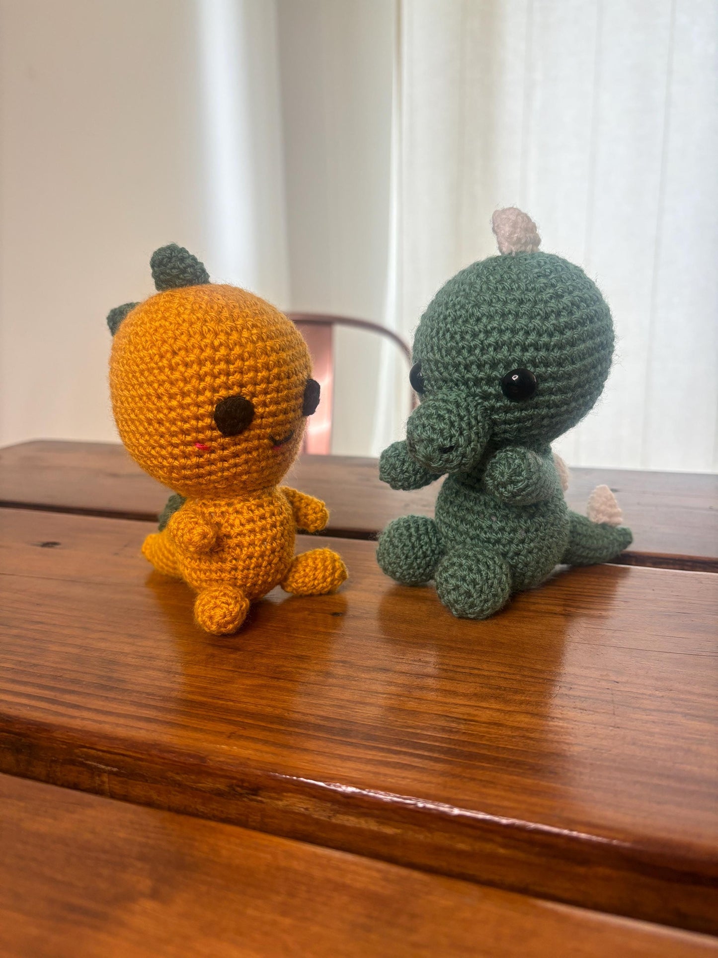 Dinosaur Crochet Pattern Bundle PDF – 4 Cute Amigurumi Plushies | Beginner Friendly Crochet Toy Patterns | DIY Dino Gift | Digital Download