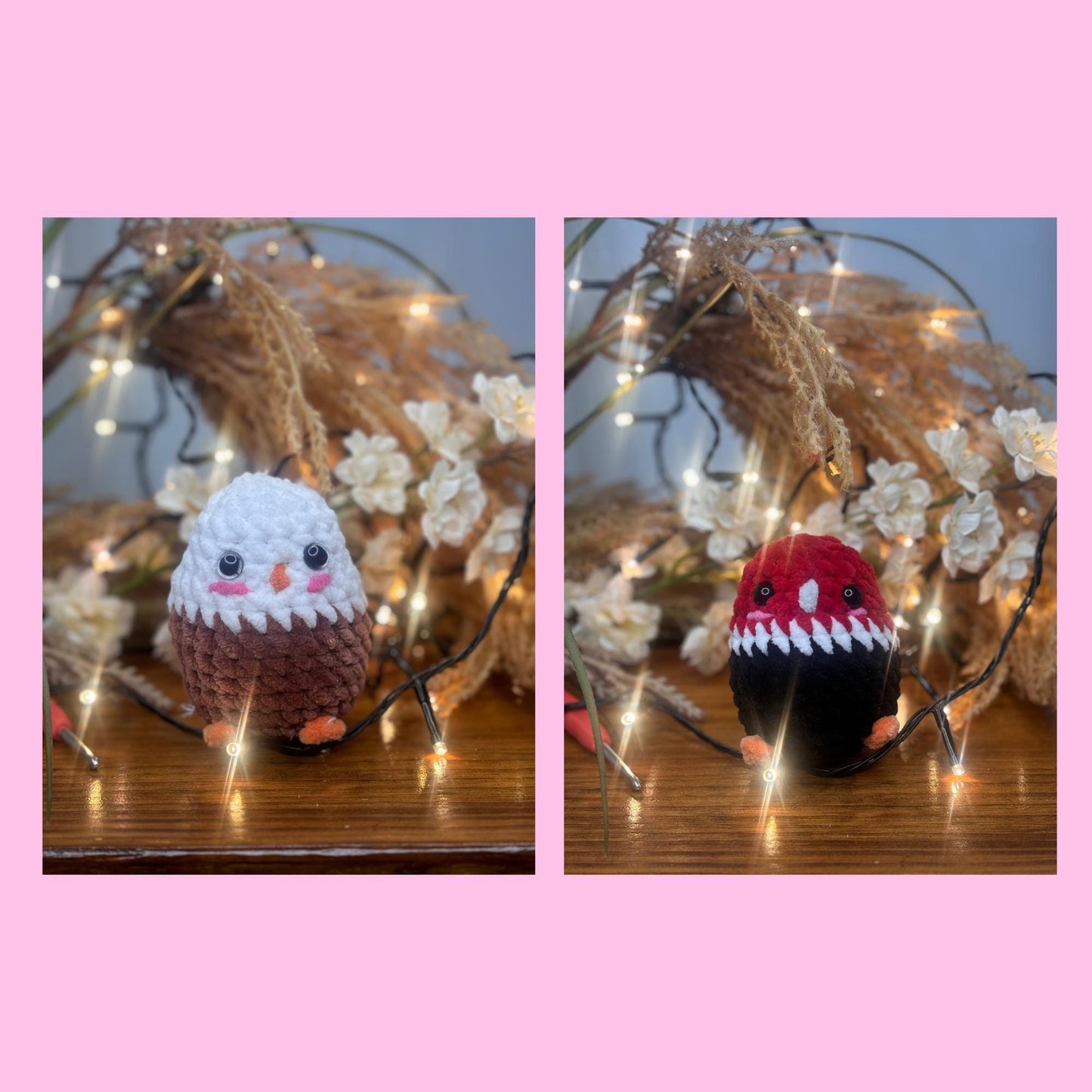 10‑in‑1 No Sew Bird Amigurumi Patterns – Beginner Crochet Bundle (Woodpecker, Budgie, Crow, Eagle, Seagull, Mallard, Chicken, Flamingo)