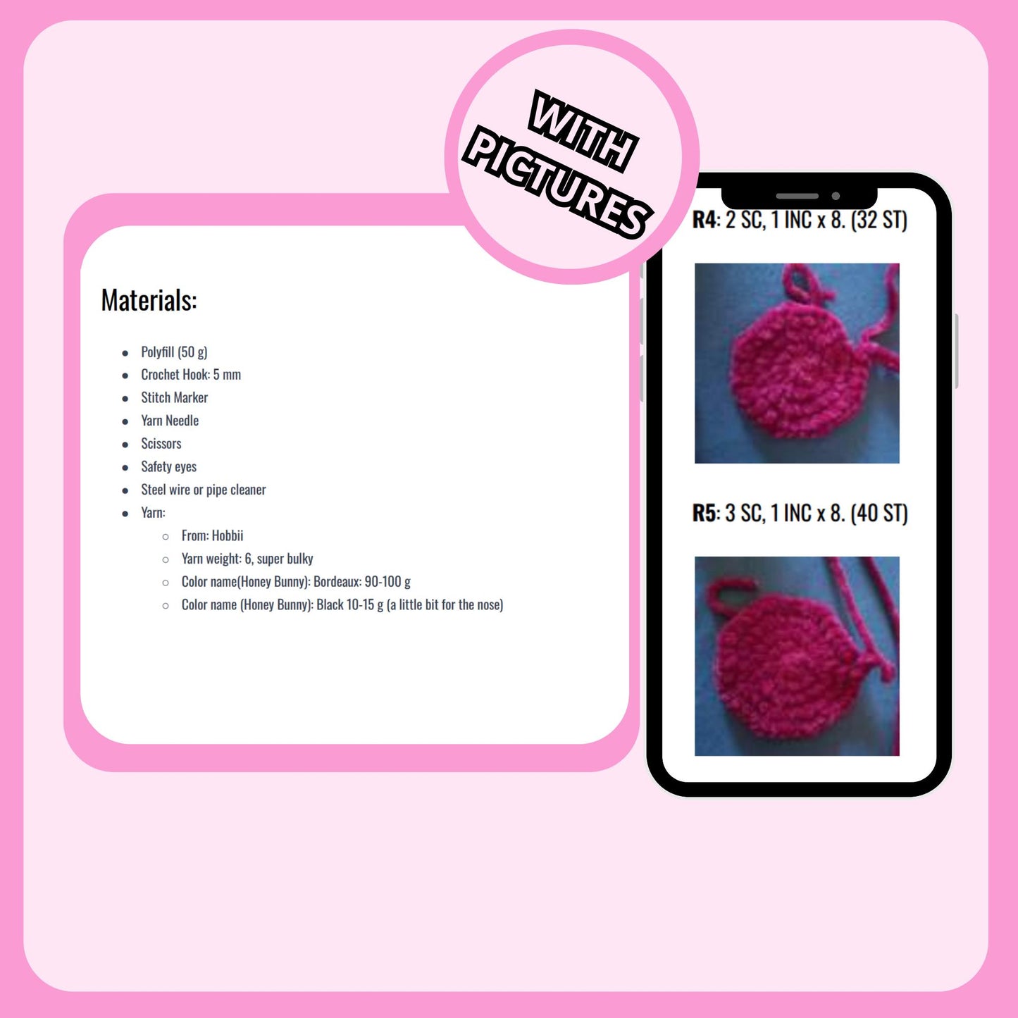 Devil Loaf Cat Amigurumi Crochet Pattern – Low Sew Evil Cat Plush PDF Tutorial – Super Bulky Yarn Crochet Stuffed Animal Pattern