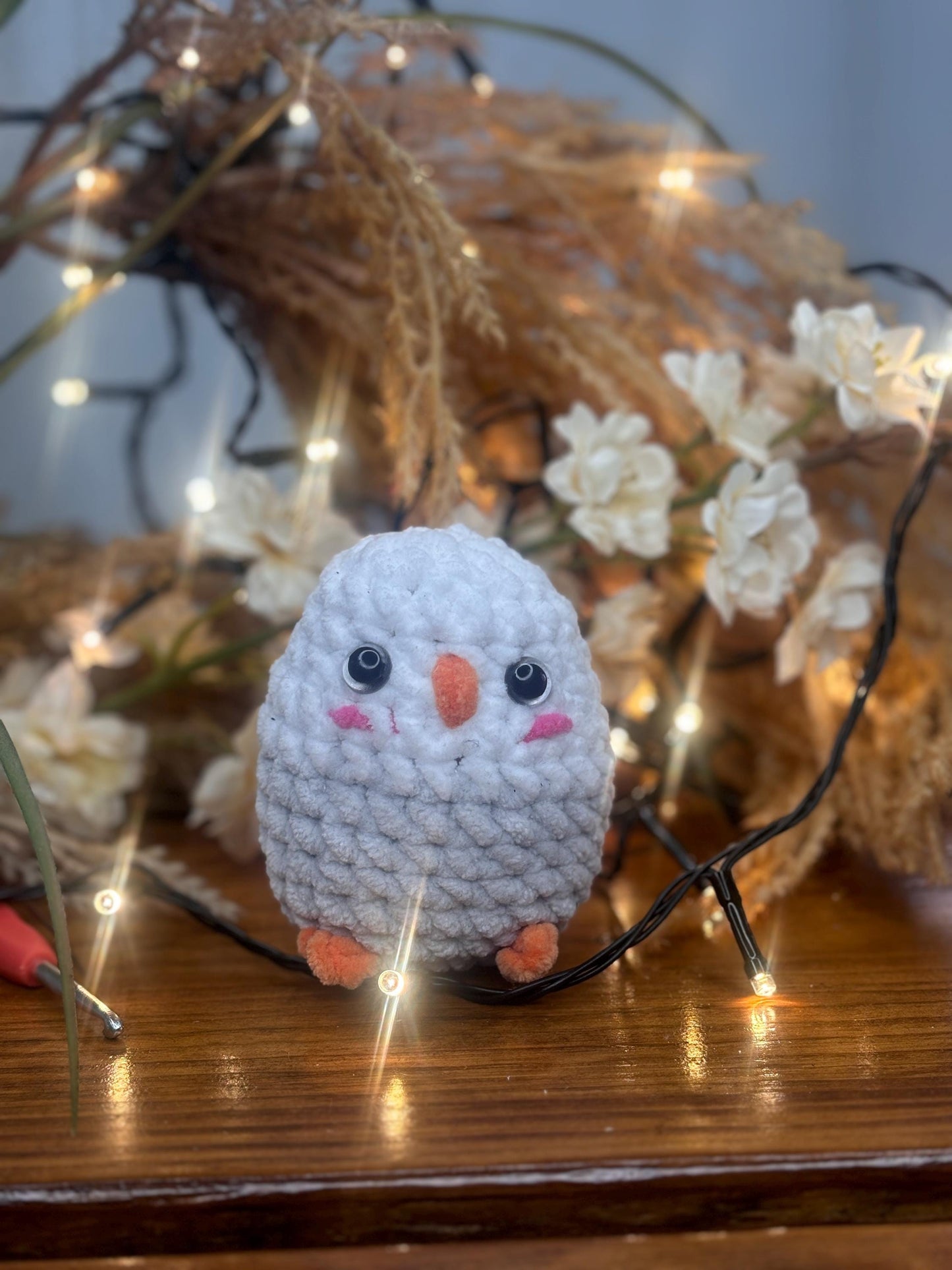 Mini No-Sew Seagull Crochet Pattern – Cute Chubby Bird Amigurumi PDF, Beginner Plushie Toy, Coastal Animal Pattern, Quick DIY Gift