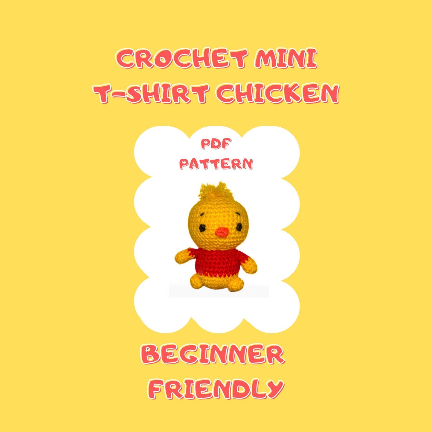 Digital Download: DIY Cute Baby Chick Amigurumi - Easy Crochet Tutorial