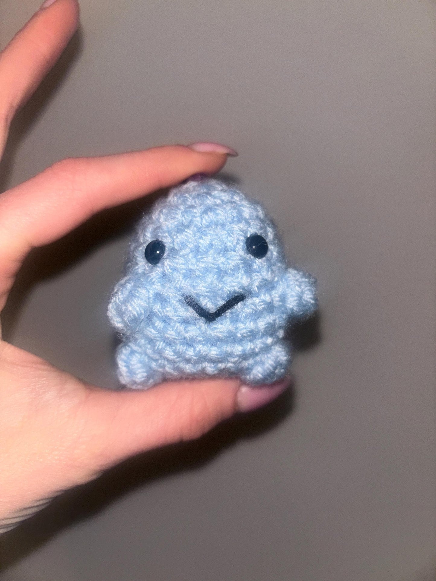 Adorable Mini Blue Dino Crochet Pattern | Easy &amp; Beginner-Friendly Amigurumi Plushie