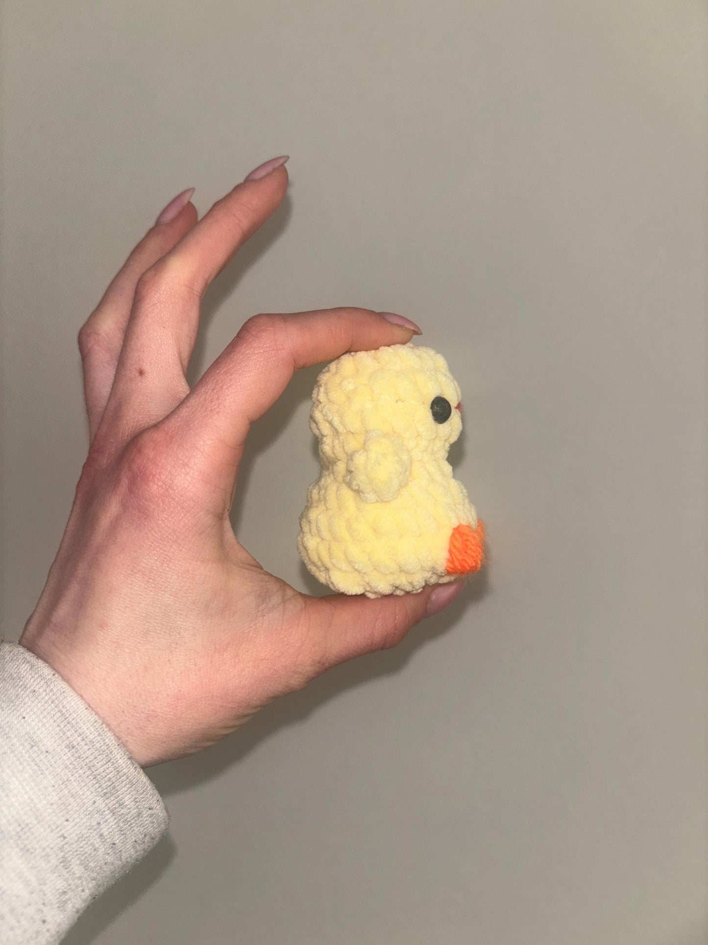 Mini Chick Crochet Pattern - Easy DIY Tutorial for Beginners