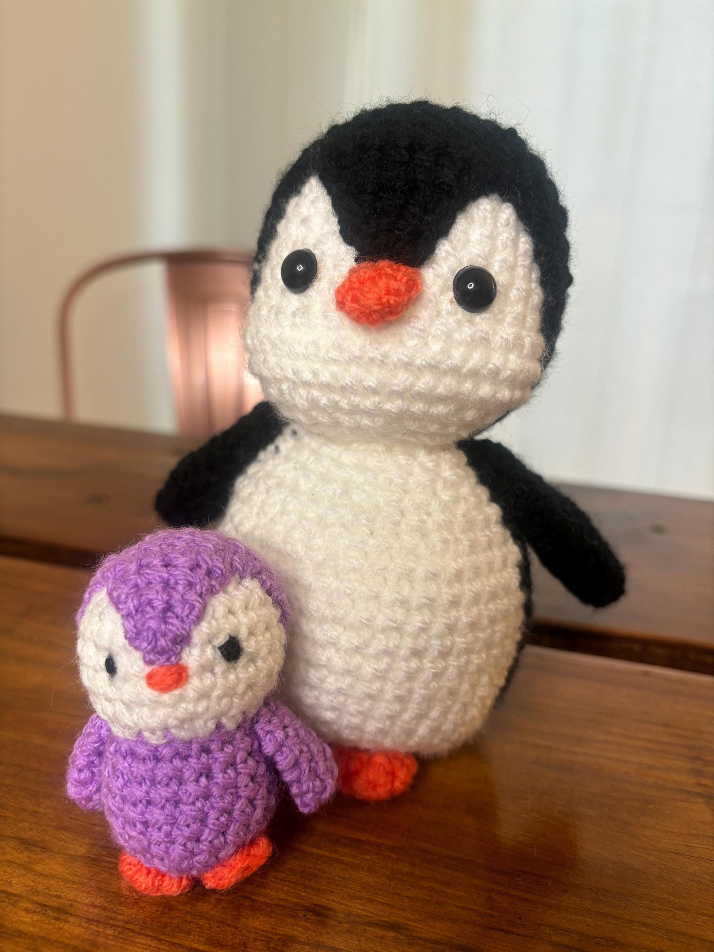 Penguin Crochet Pattern Bundle – 2 Cute Amigurumi Penguin Plushies – Beginner Friendly PDF Download