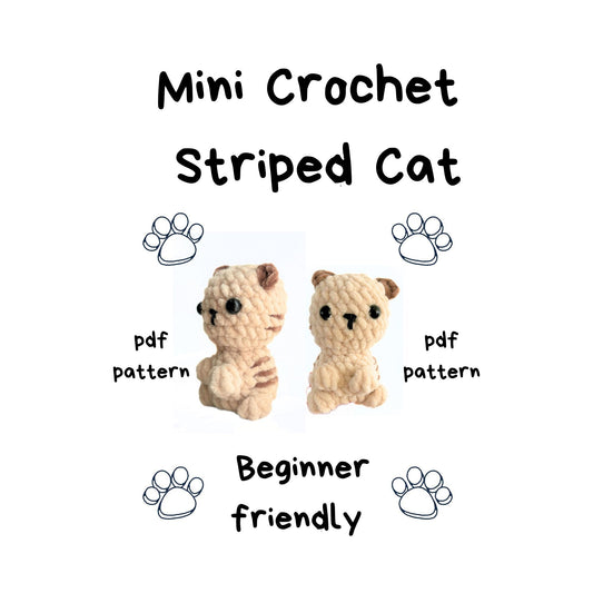 Adorable Amigurumi Cat Crochet DIY - Perfect for Cat Lovers