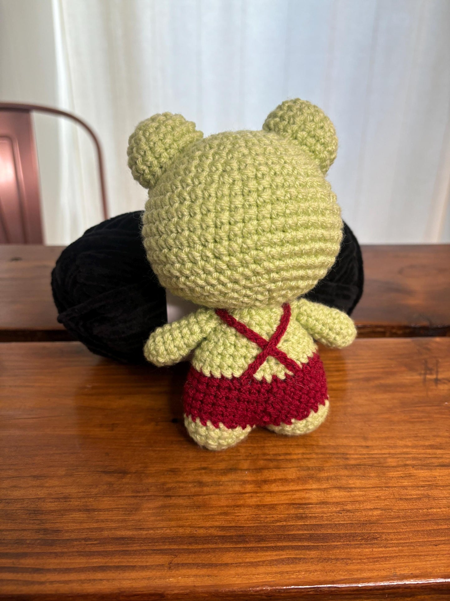 Cute Frog Plushie Crochet Pattern - Amigurumi Frog PDF Tutorial - Plush Frog Doll for Intermediate Crafters
