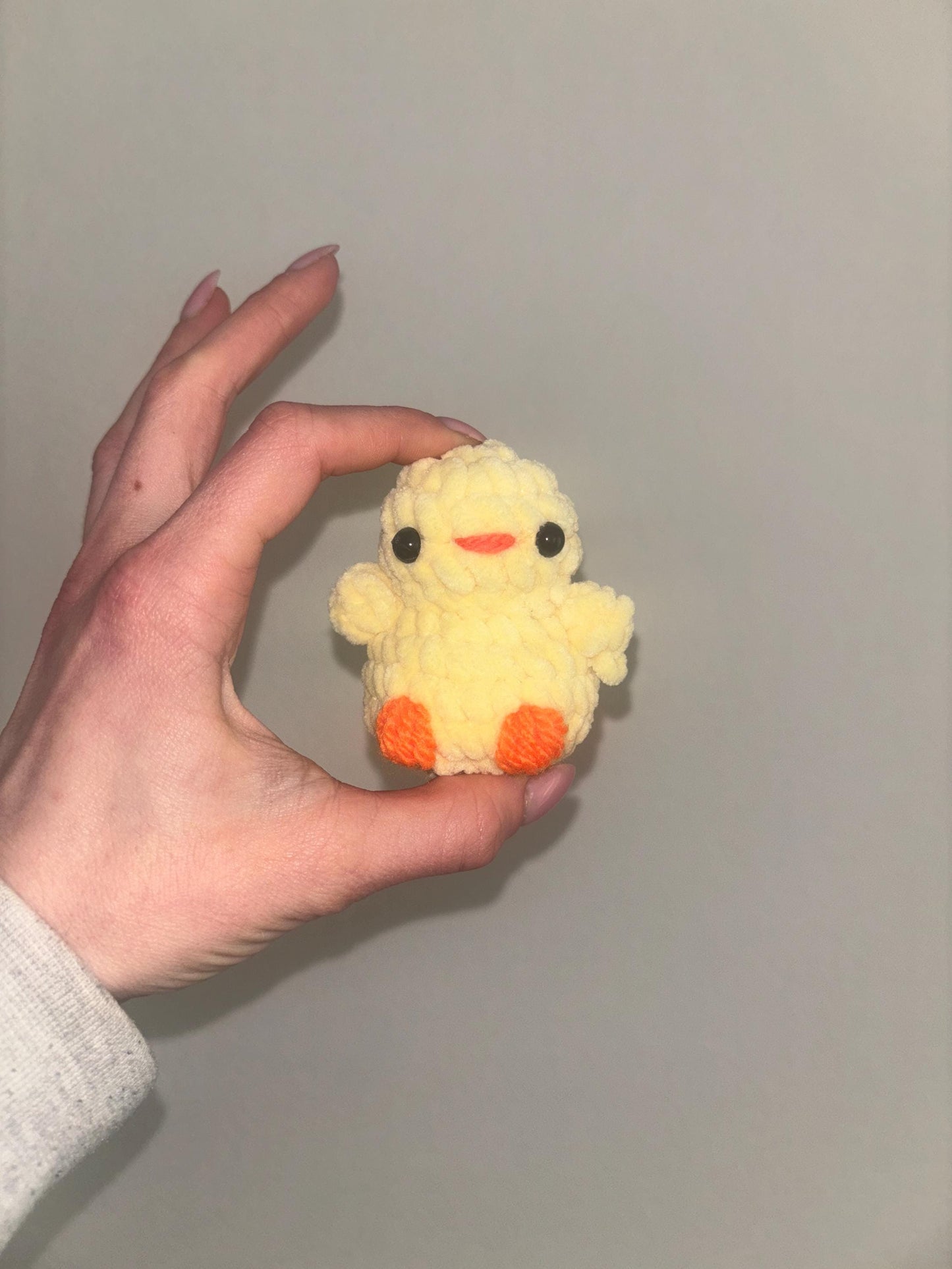 Mini Chick Crochet Pattern - Easy DIY Tutorial for Beginners