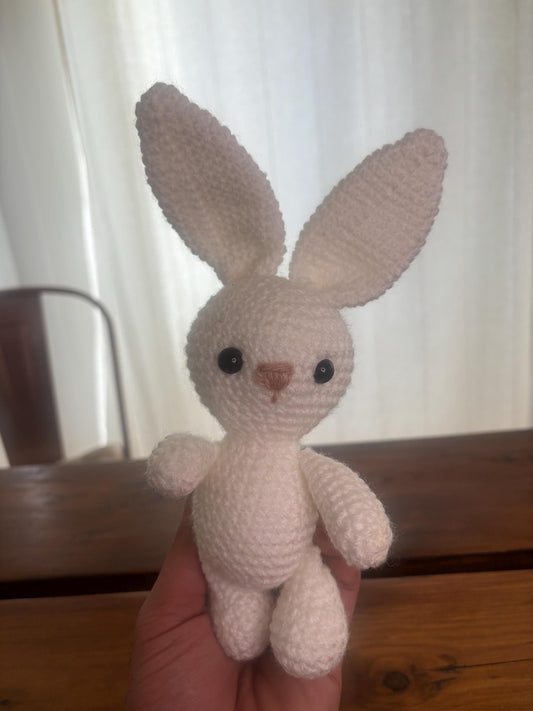 Cute Bunny Crochet Pattern – Amigurumi Bunny Plush – Bunny Doll PDF Tutorial – Low Sew Pattern