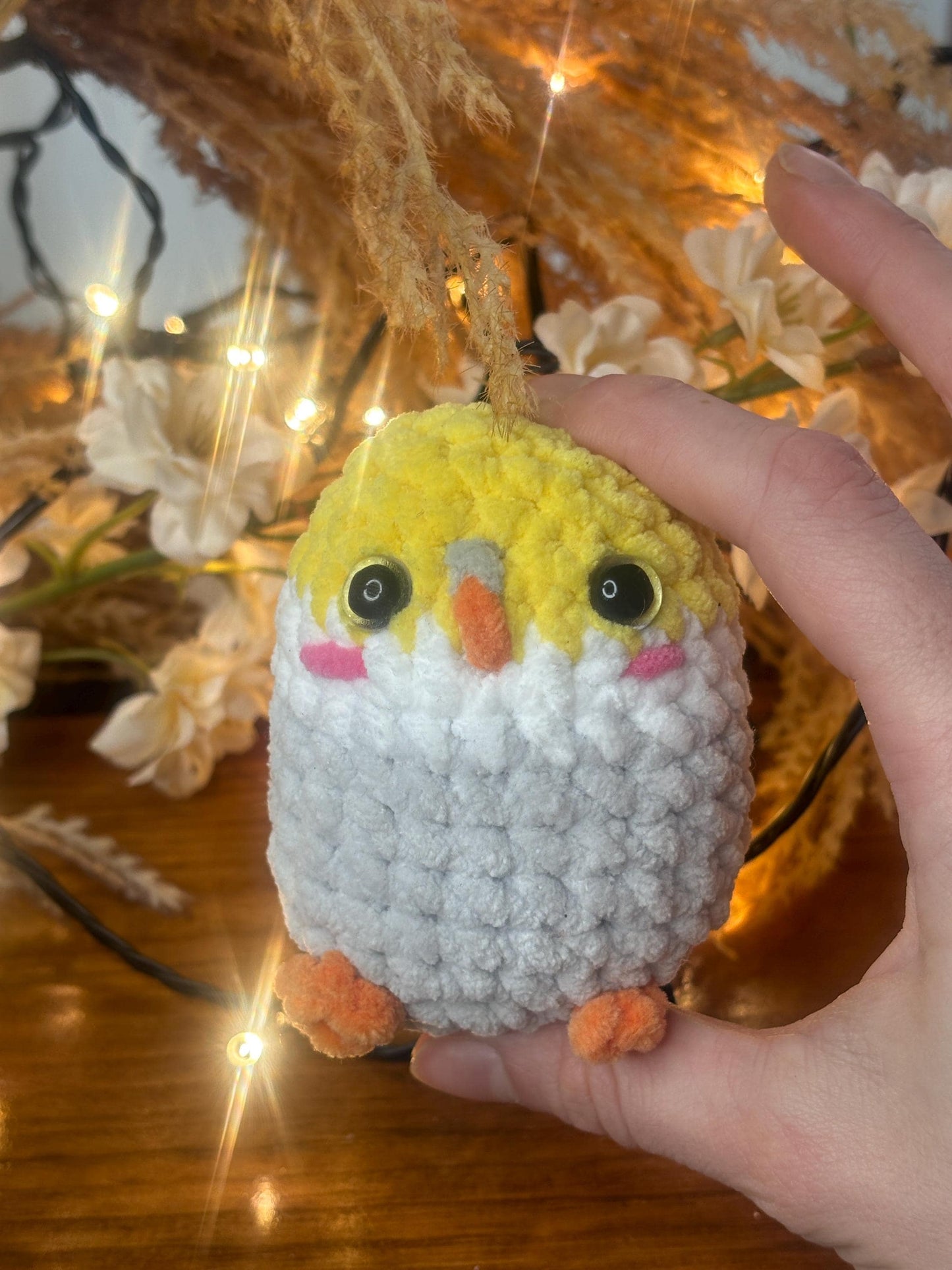 Mini Budgie Crochet Pattern – No Sew Amigurumi Bird PDF – Cute Parakeet Plushie – Beginner-Friendly Crochet Toy – Kawaii Bird Pattern