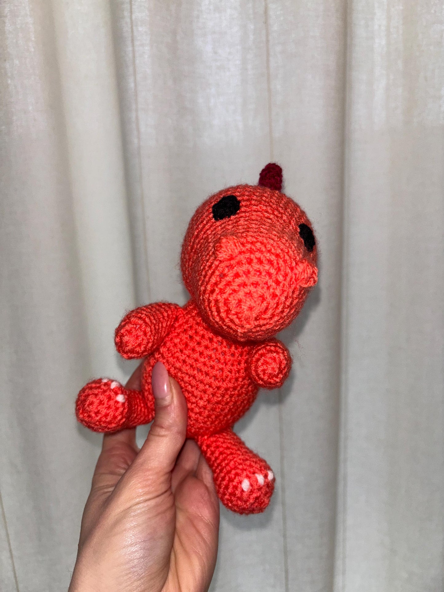 Easy T-Rex Amigurumi PDF - Crochet Dinosaur Pattern - Perfect for Beginner Crocheters!