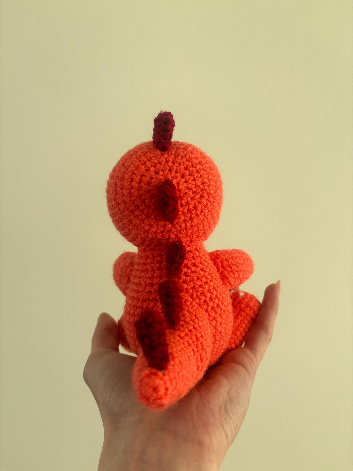 Easy T-Rex Amigurumi PDF - Crochet Dinosaur Pattern - Perfect for Beginner Crocheters!