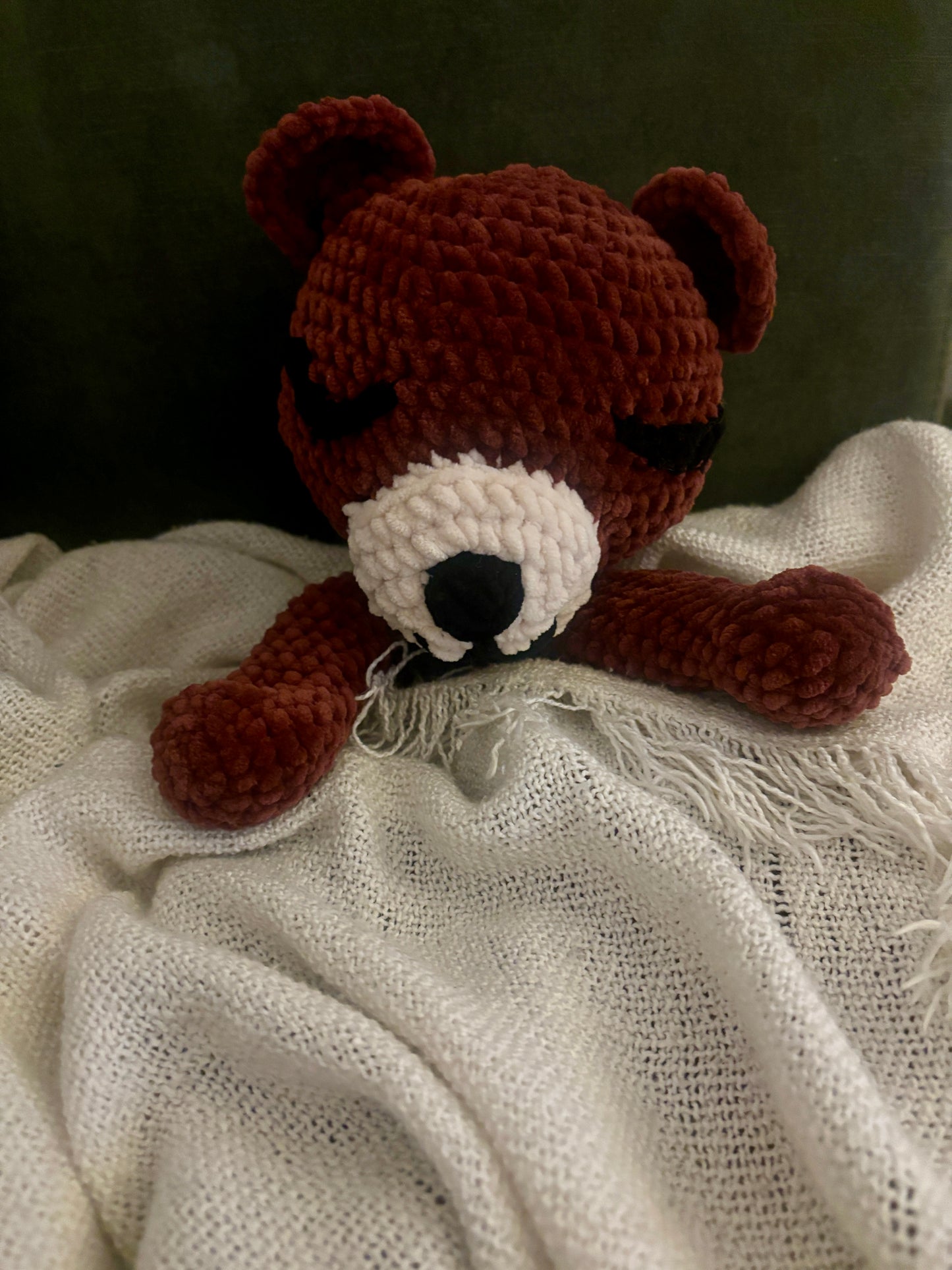 Crochet Bear Snuggler Pattern – Amigurumi Snuggler Plush – Crochet Pattern for Baby Gift, Crochet Teddy Bear, Crochet Animal Pattern
