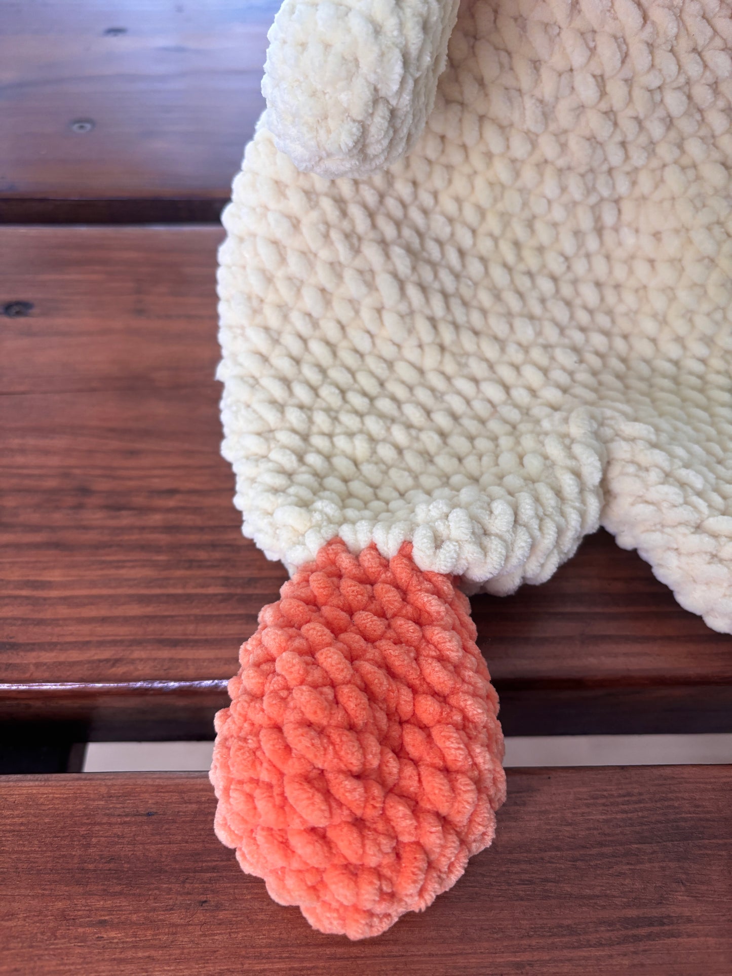 Crochet Duck Snuggler Pattern - Cuddly Amigurumi Lovey for Babies