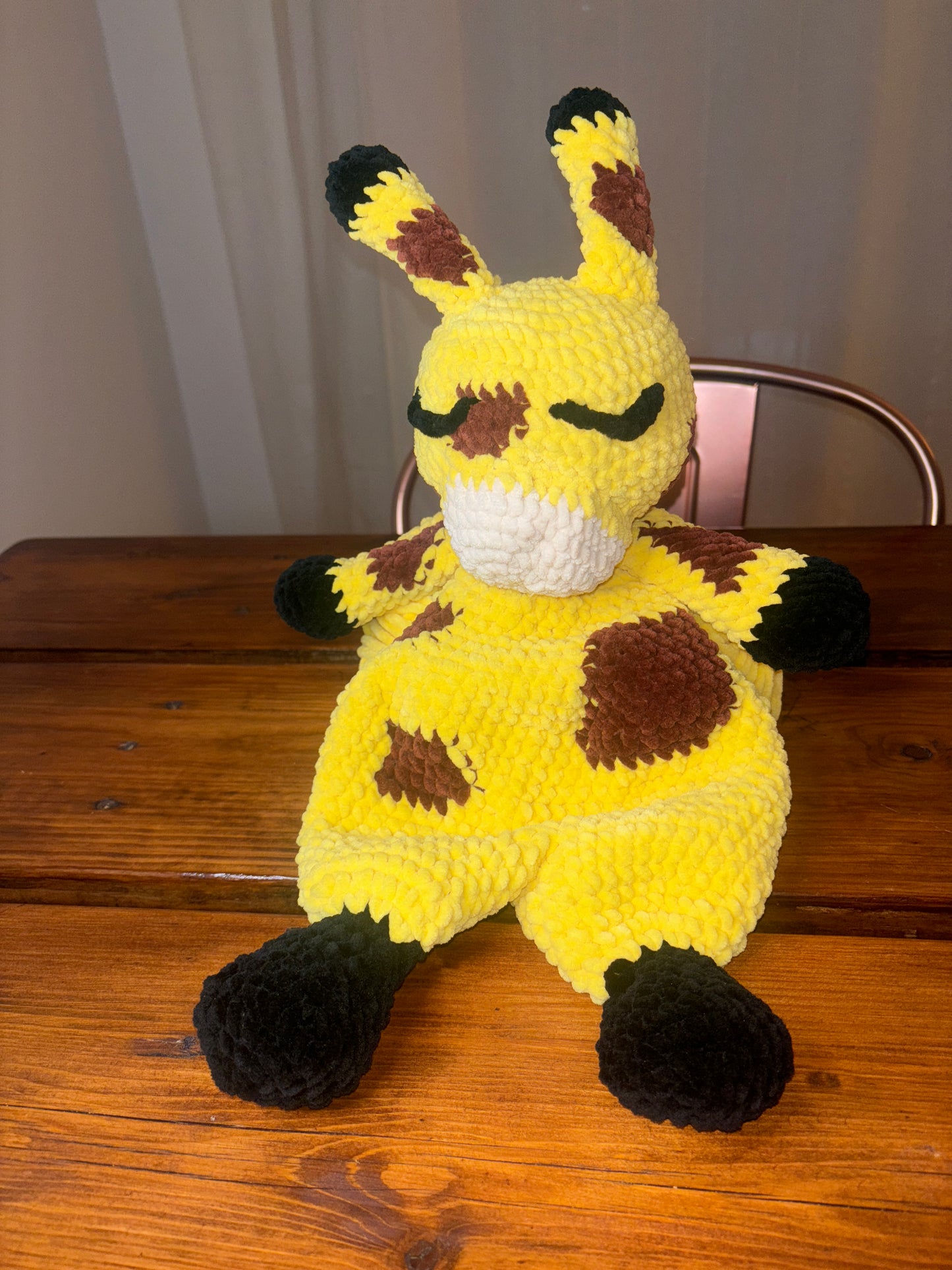 Snuggler Crochet Pattern Bundle - 5 Amigurumi Loveys (Bear, Pig, Bunny, Giraffe, Duck)
