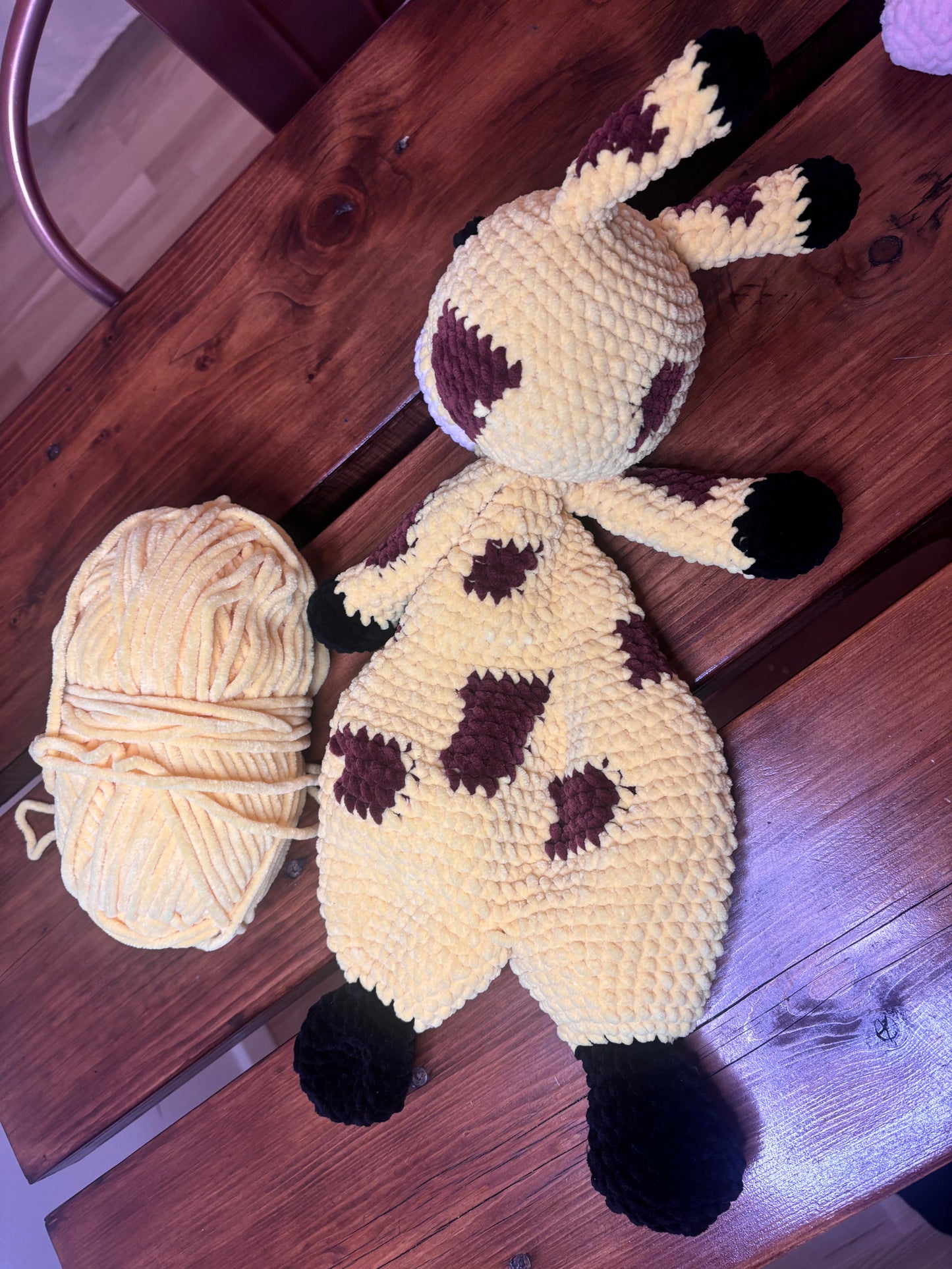 Giraffe Crochet Snuggler Pattern – Lovey Amigurumi Plush Blanket | Easy Digital PDF